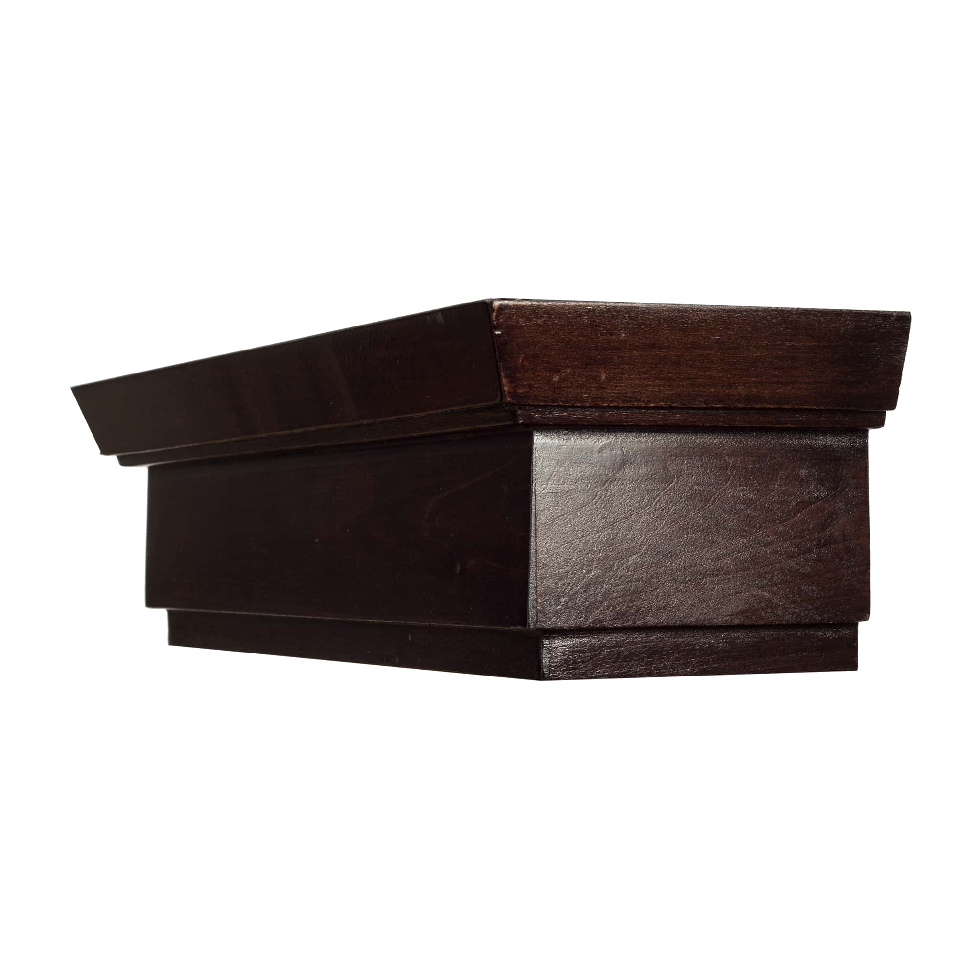 Konik fa előlapos függönykarnis wenge Konik fa előlapos függönykarnis Wenge