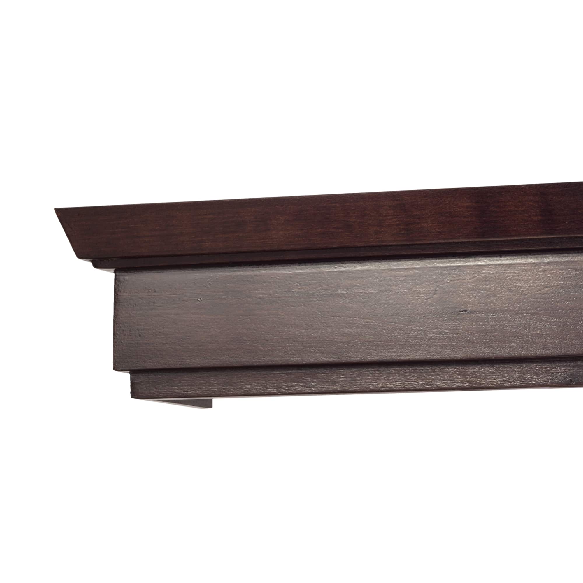 Konik fa előlapos függönykarnis wenge Konik fa előlapos függönykarnis Wenge