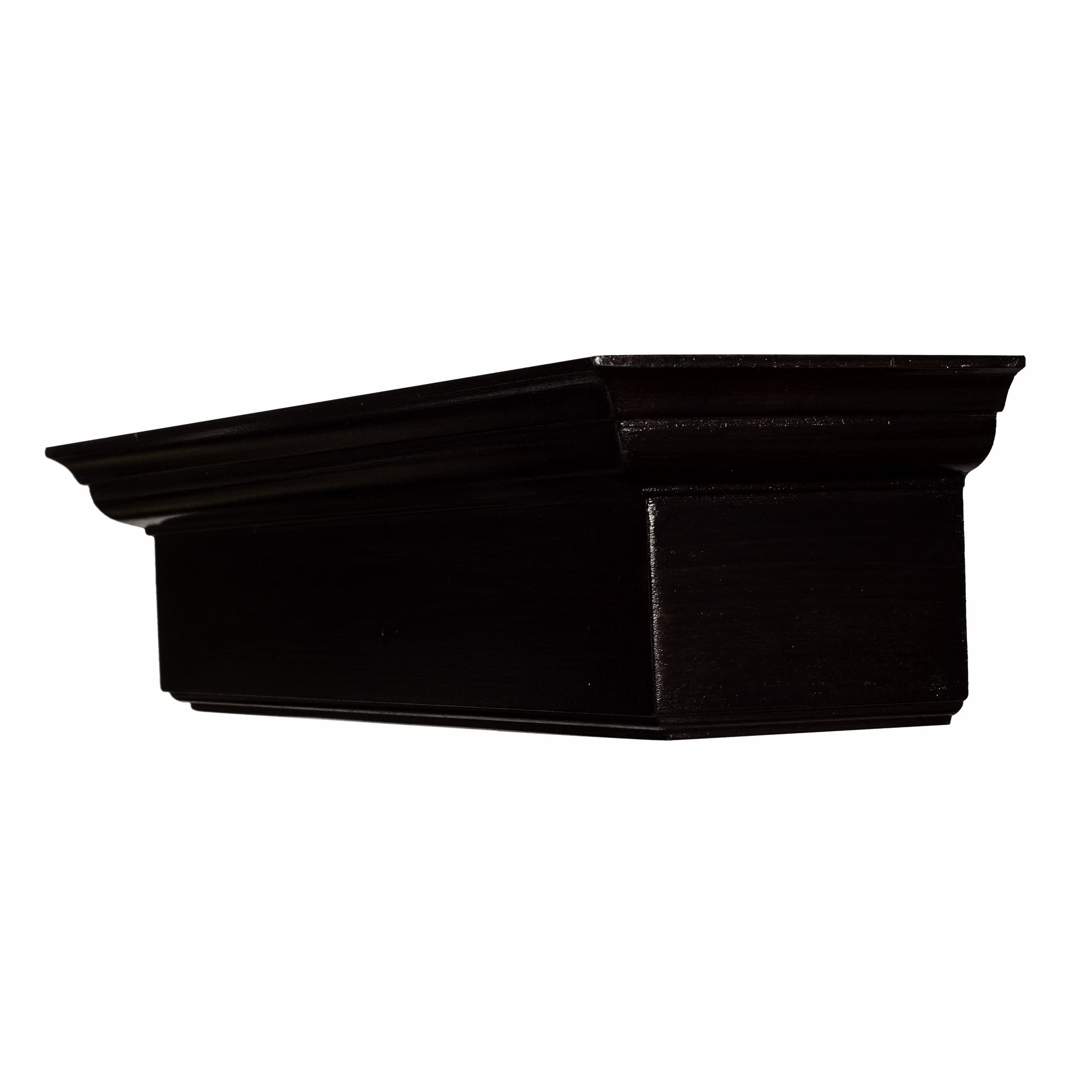 Klasszikus Filip fa előlapos függönykarnis negru Klasszikus Filip fa előlapos függönykarnis Fekete