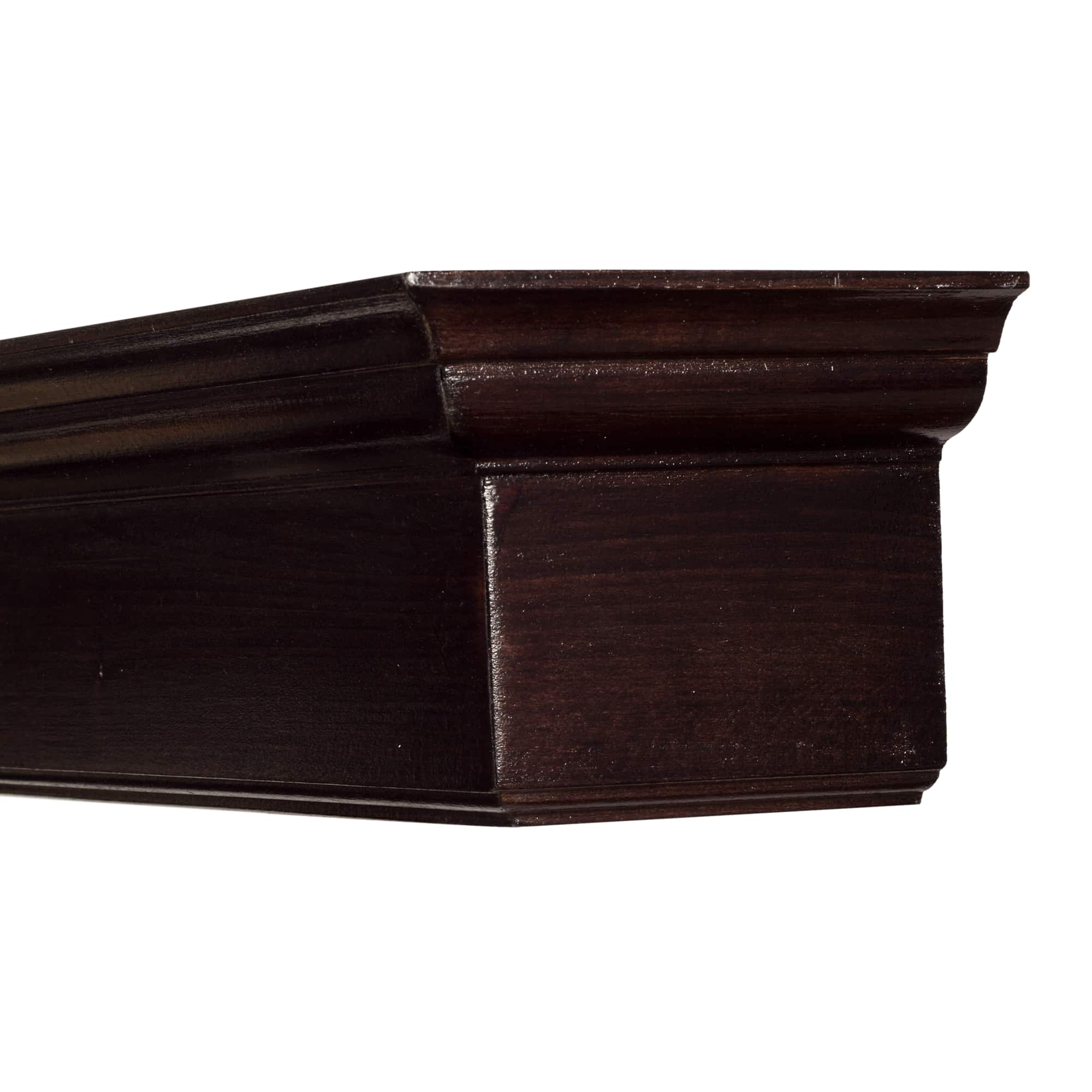 Klasszikus Filip fa előlapos függönykarnis wenge Klasszikus Filip fa előlapos függönykarnis Wenge