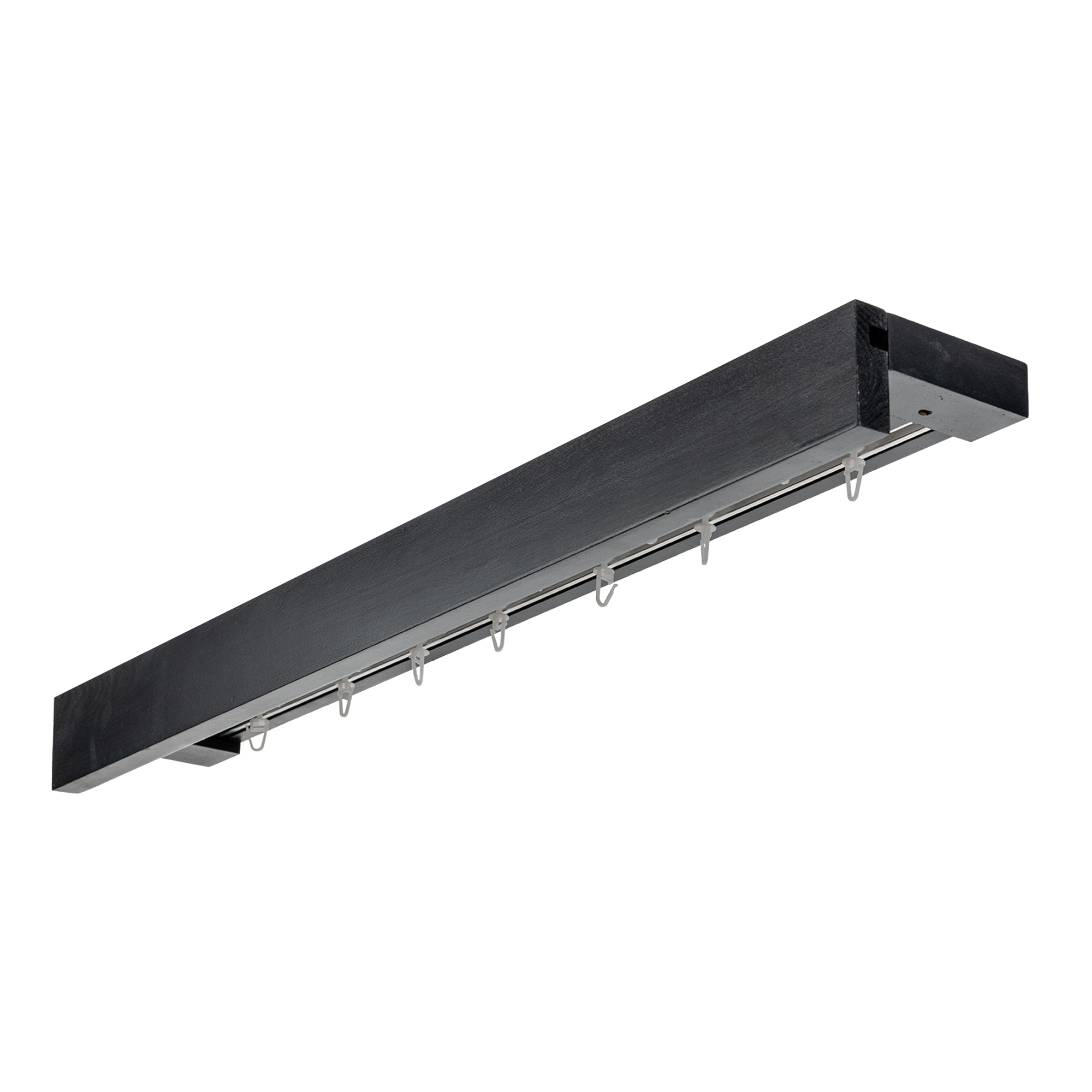 Kétsoros Travetto fa előlapos sín negru Kétsoros Travetto fa előlapos sín Fekete