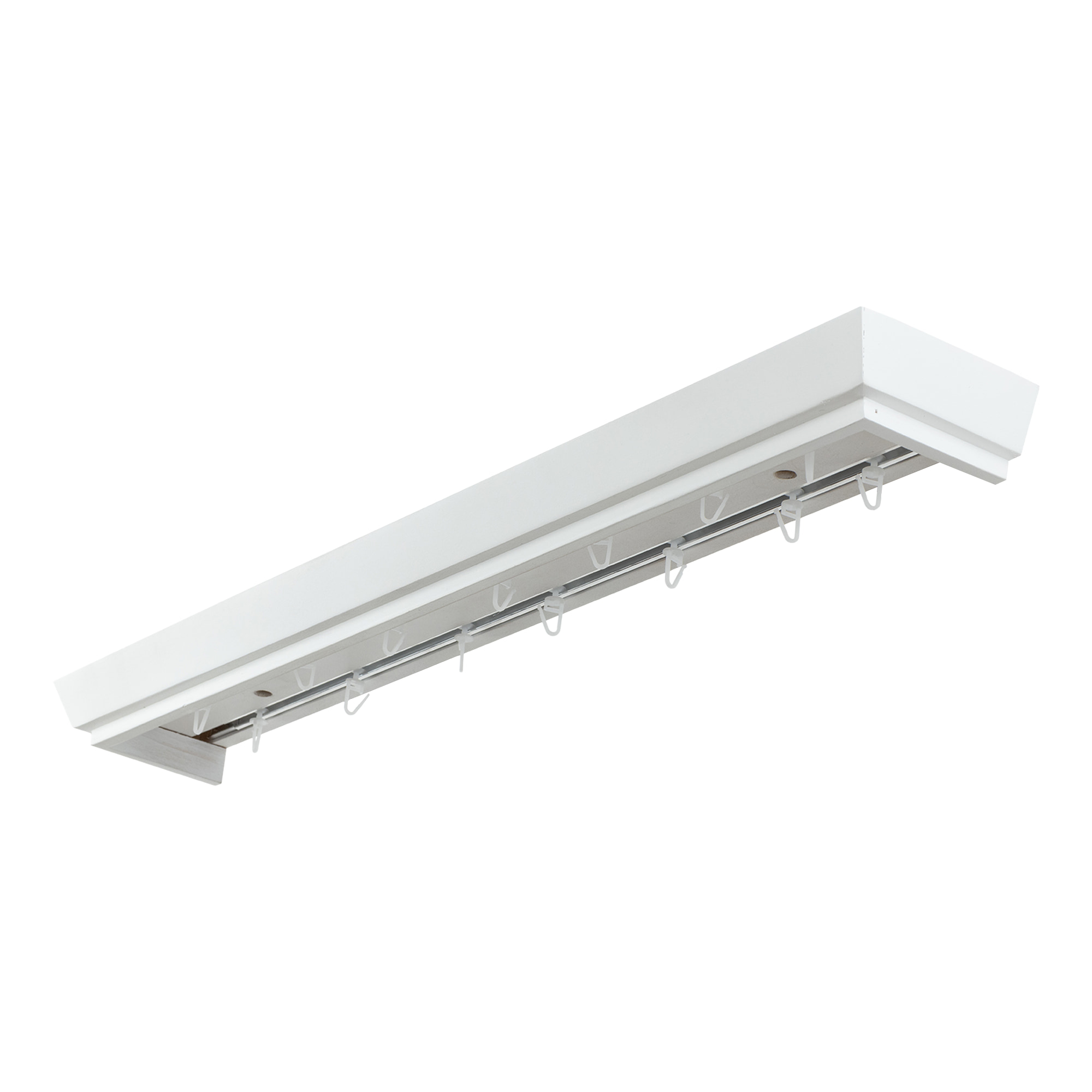 Konik kétsoros fa előlapos sín alb Konik kétsoros fa előlapos sín Fehér