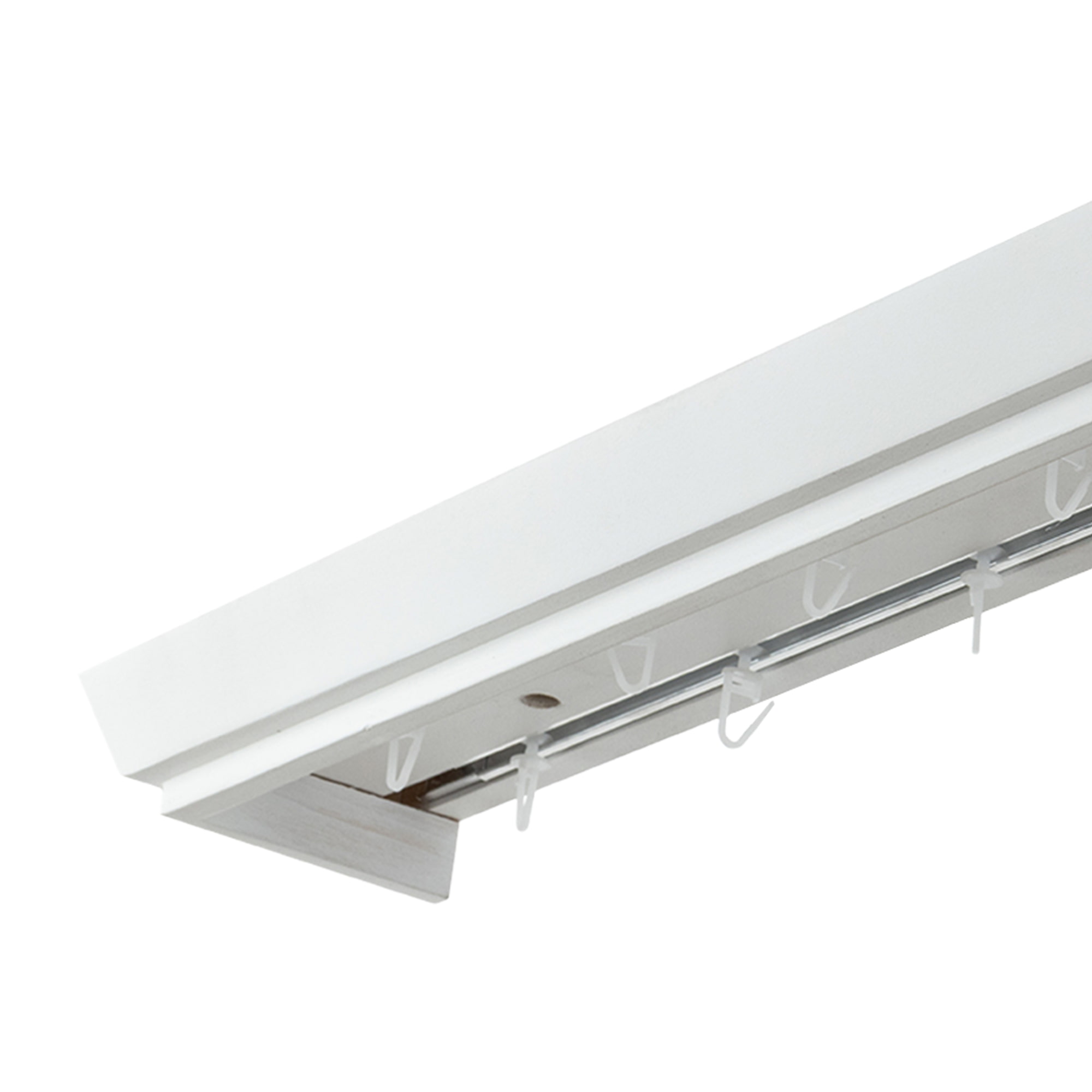 Konik kétsoros fa előlapos sín alb Konik kétsoros fa előlapos sín Fehér