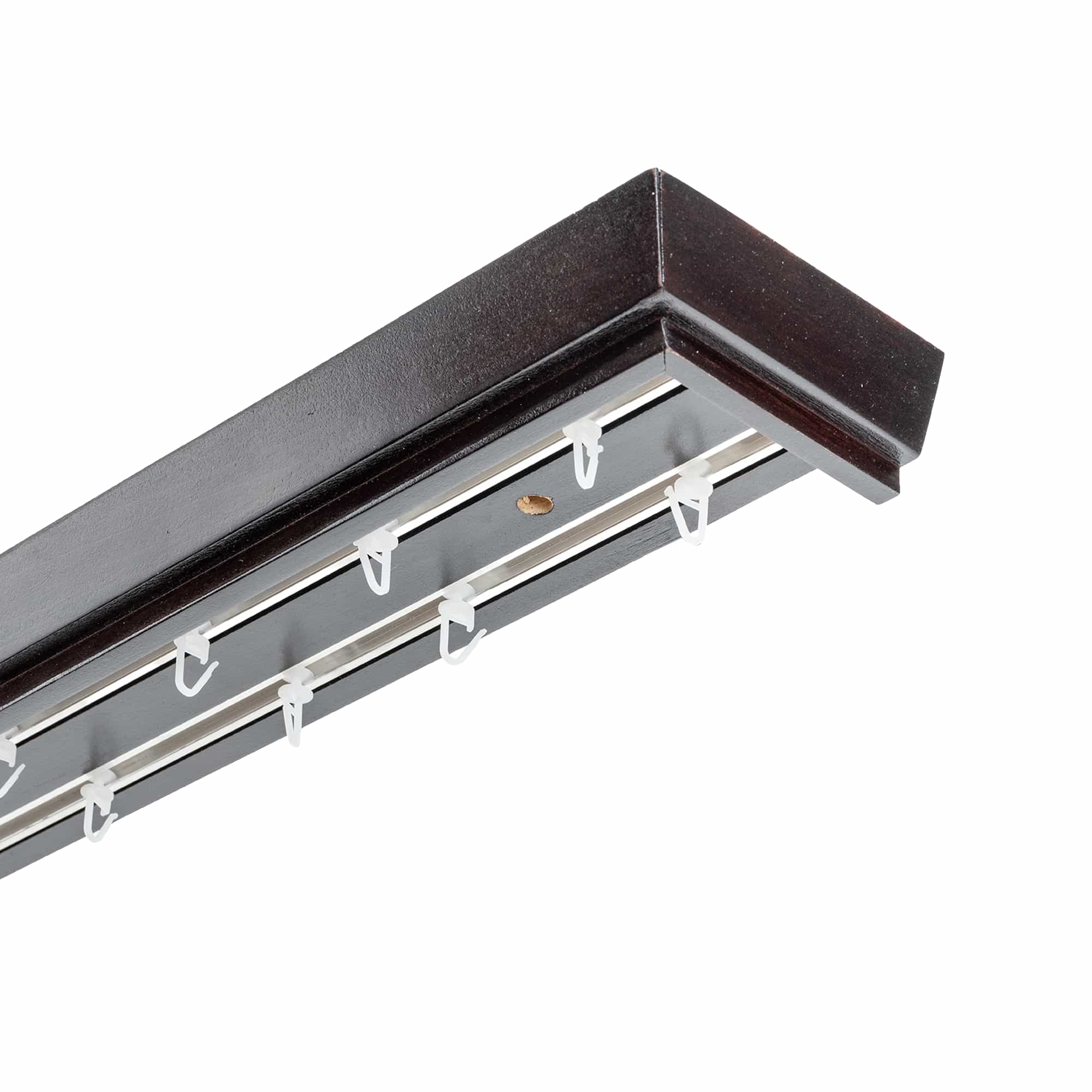 Konik kétsoros fa előlapos sín wenge Konik kétsoros fa előlapos sín Wenge