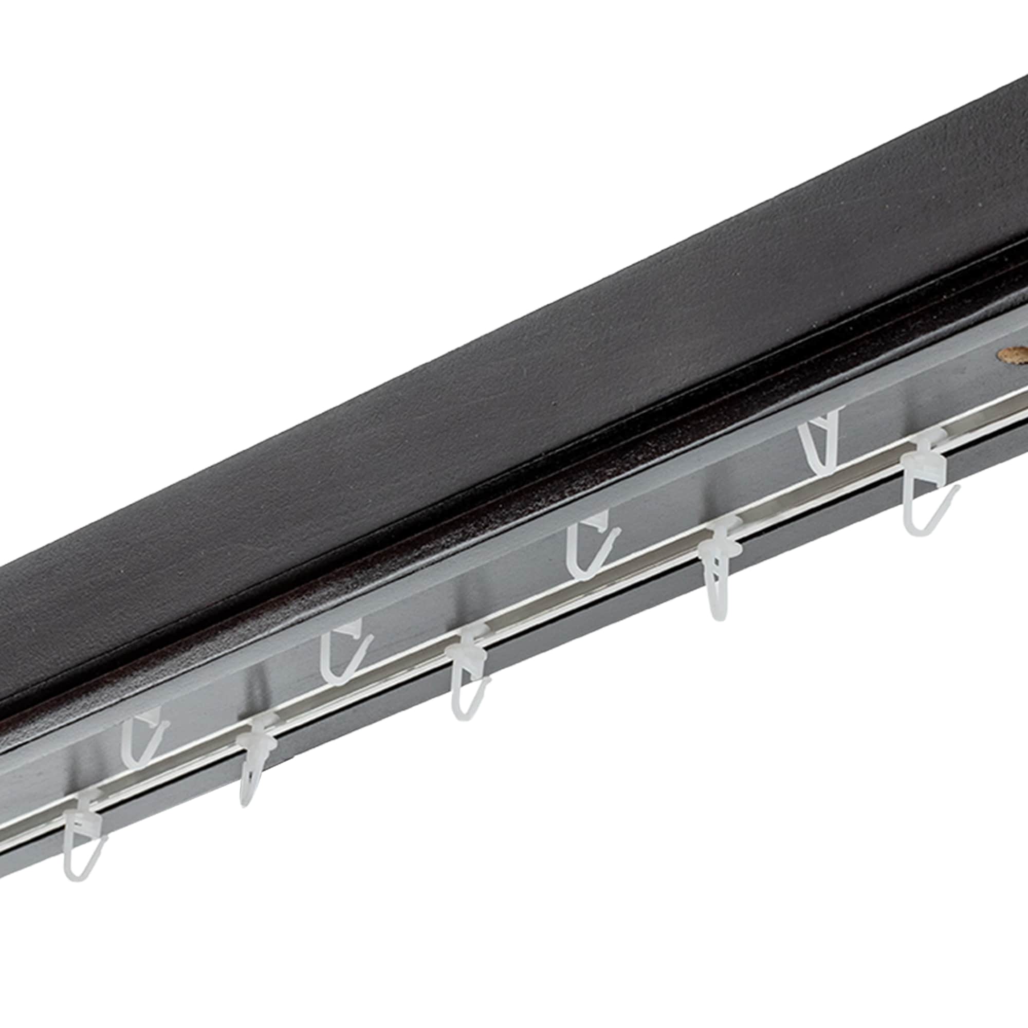 Konik kétsoros fa előlapos sín wenge Konik kétsoros fa előlapos sín Wenge