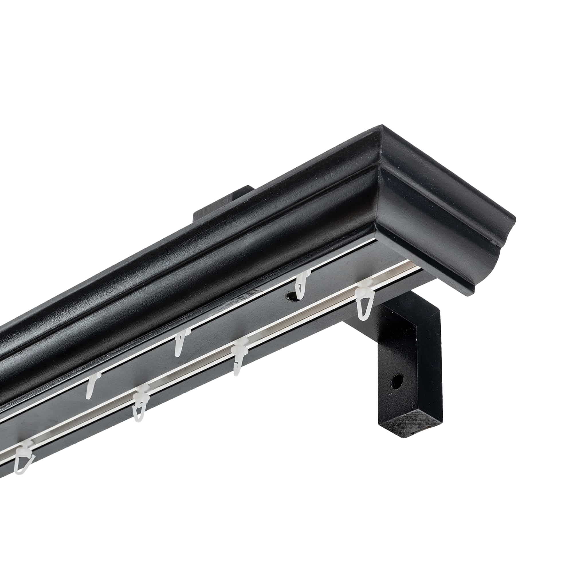 Filip kétsoros fa előlapos sín negru Filip kétsoros fa előlapos sín Fekete