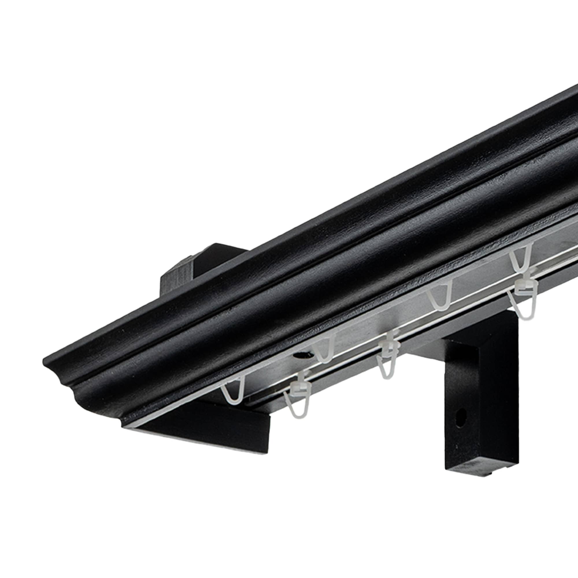 Filip kétsoros fa előlapos sín negru Filip kétsoros fa előlapos sín Fekete