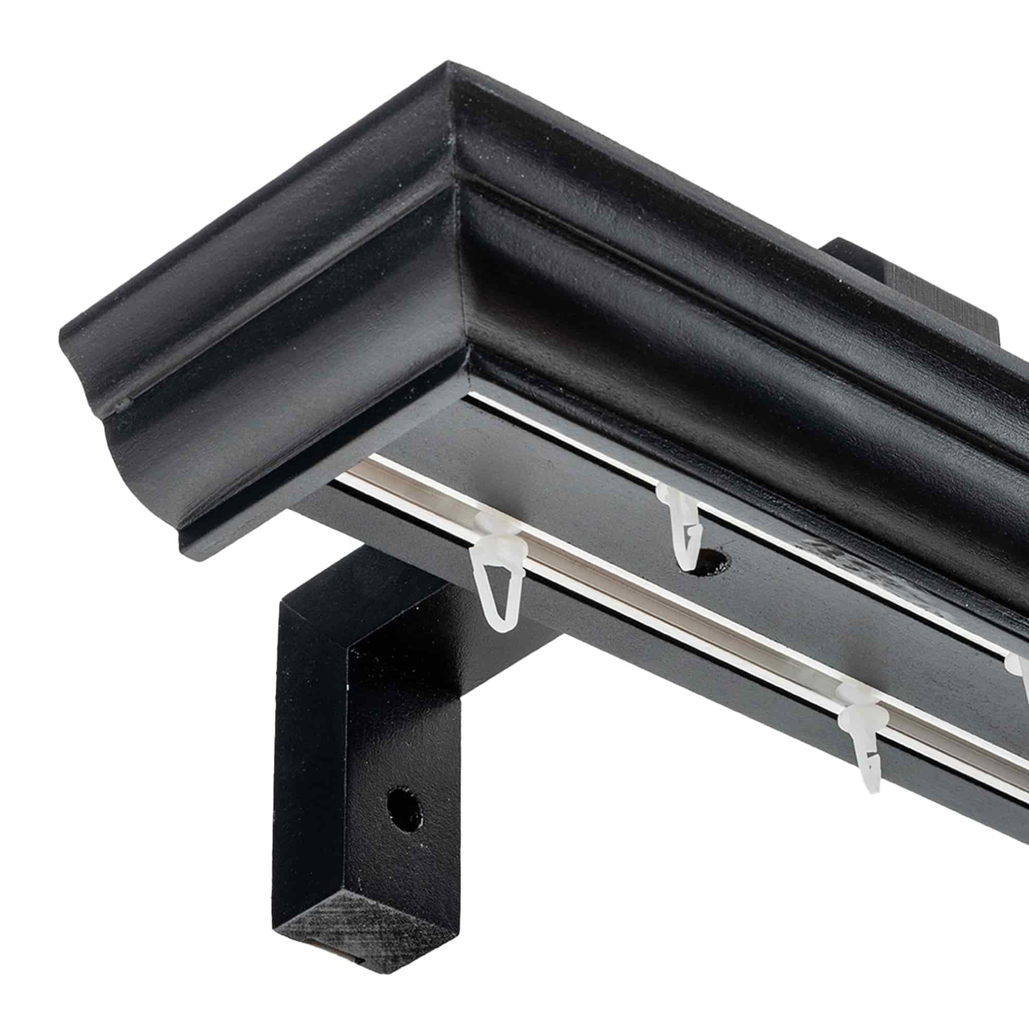 Filip kétsoros fa előlapos sín negru Filip kétsoros fa előlapos sín Fekete