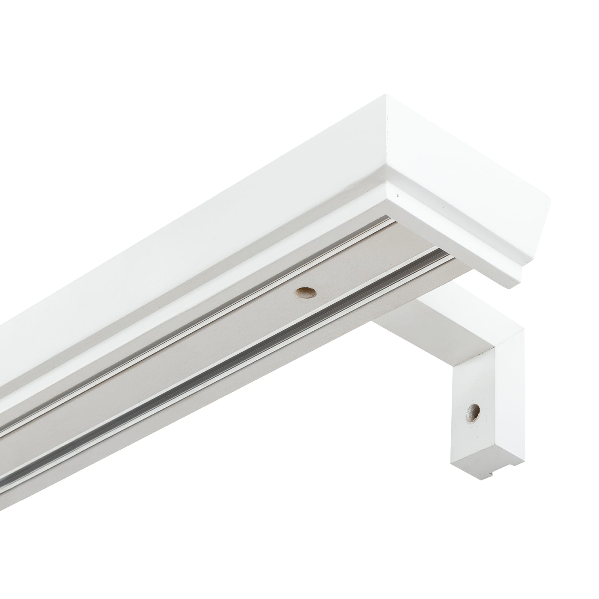 Konik kétsoros fa előlapos sín alb Konik kétsoros fa előlapos sín Fehér