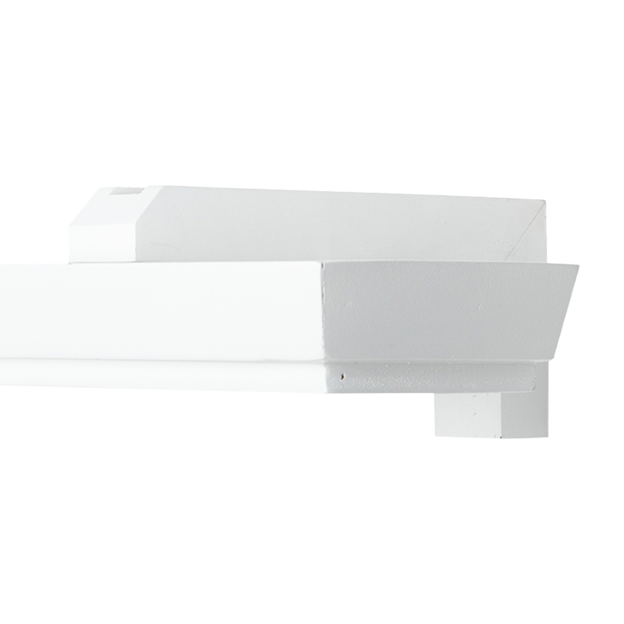 Konik kétsoros fa előlapos sín alb Konik kétsoros fa előlapos sín Fehér