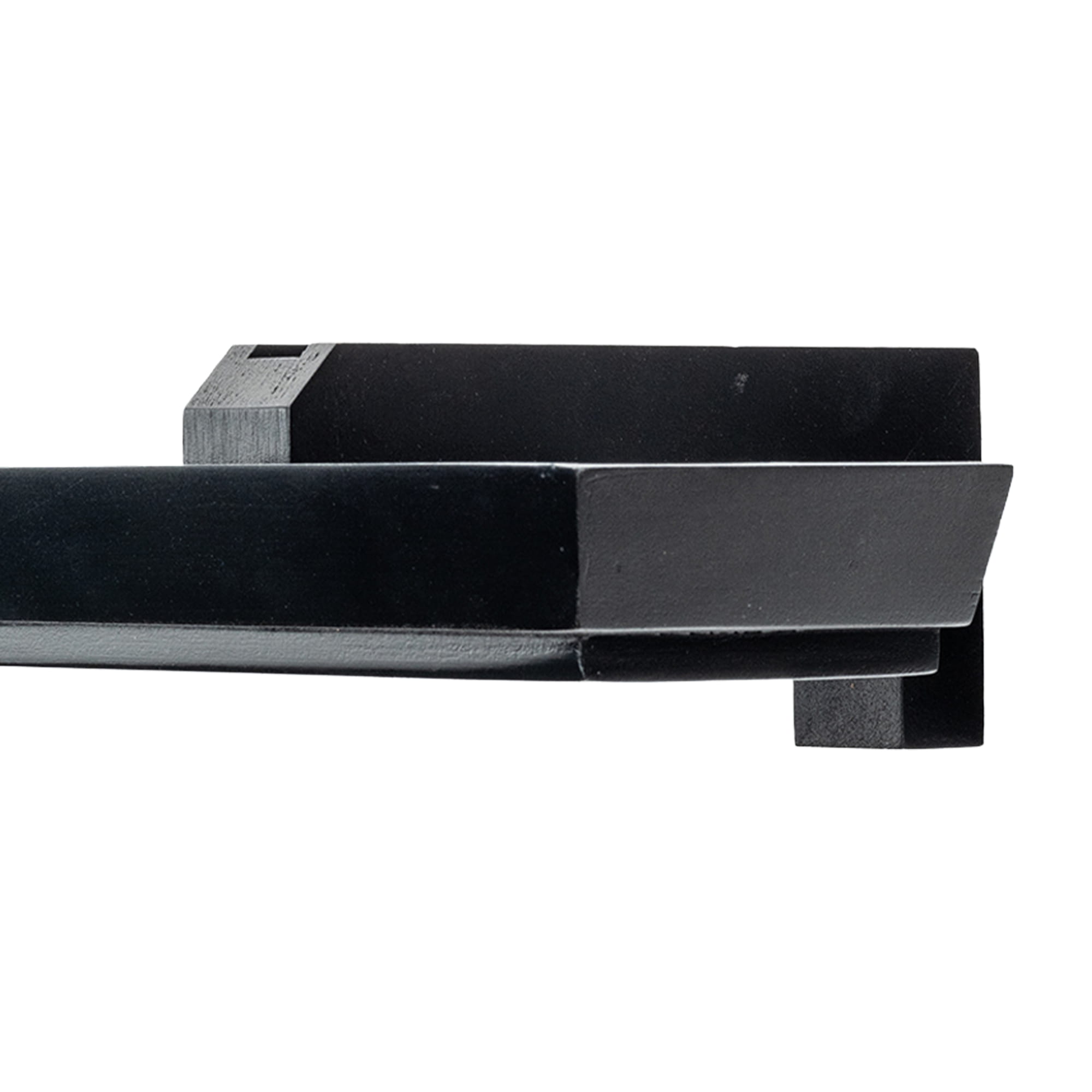 Konik kétsoros fa előlapos sín negru Konik kétsoros fa előlapos sín Fekete