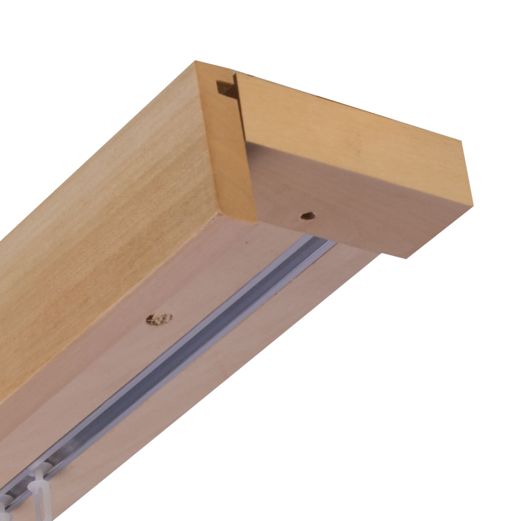 Kétsoros Travetto fa előlapos sín natur Kétsoros Travetto fa előlapos sín Natúr