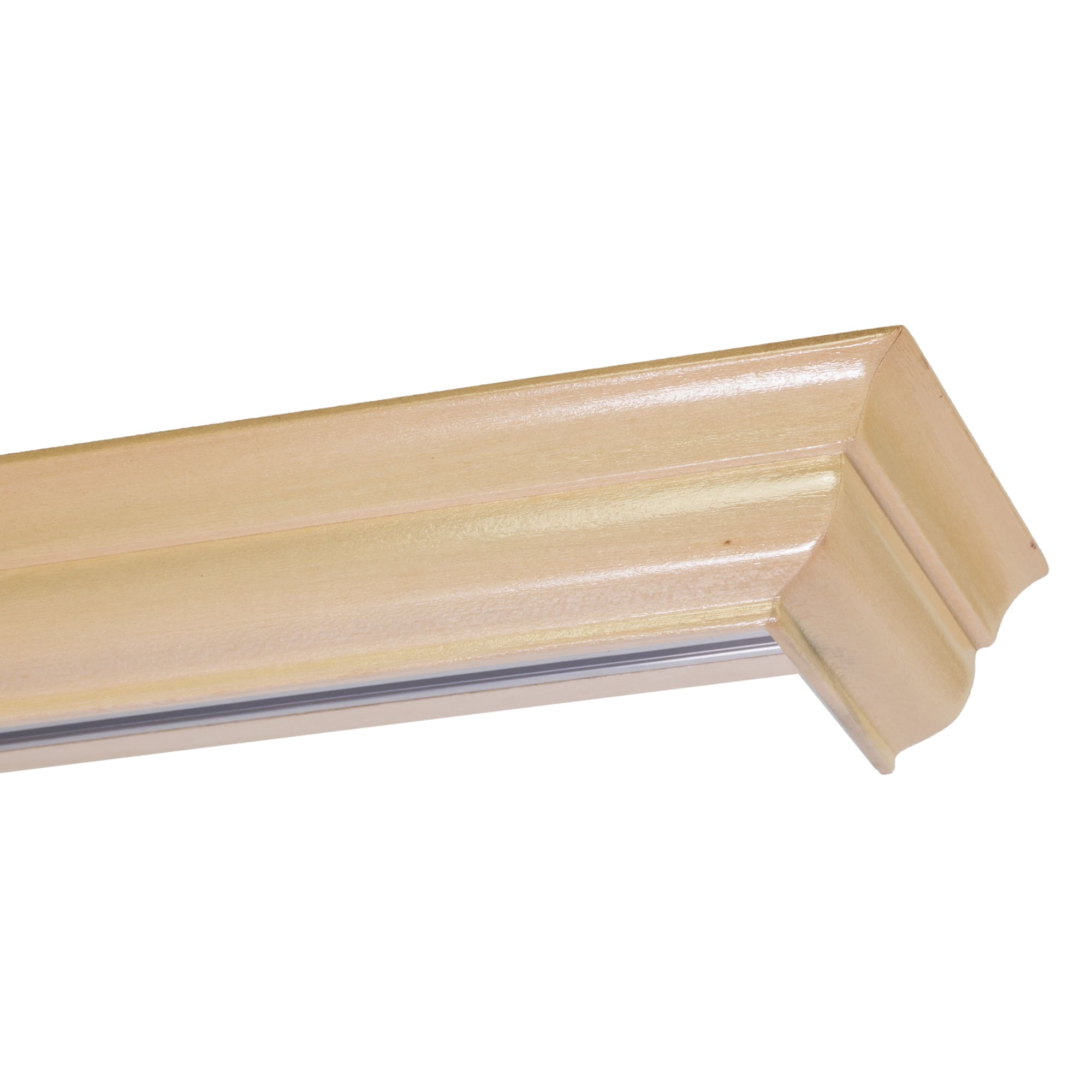 Filip kétsoros fa előlapos sín natur Filip kétsoros fa előlapos sín Natúr