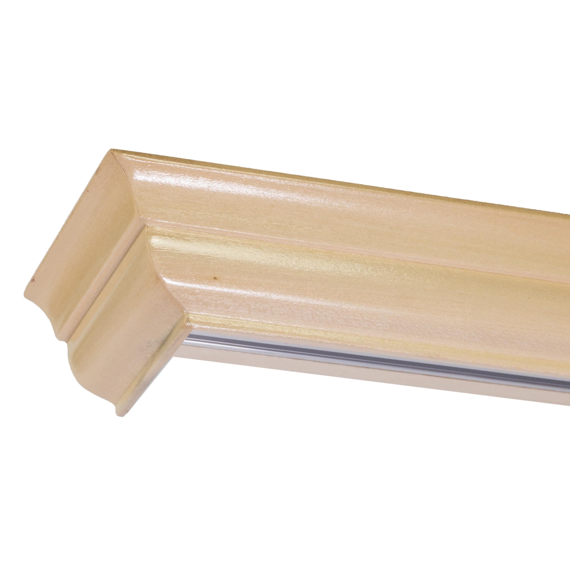 Filip kétsoros fa előlapos sín natur Filip kétsoros fa előlapos sín Natúr