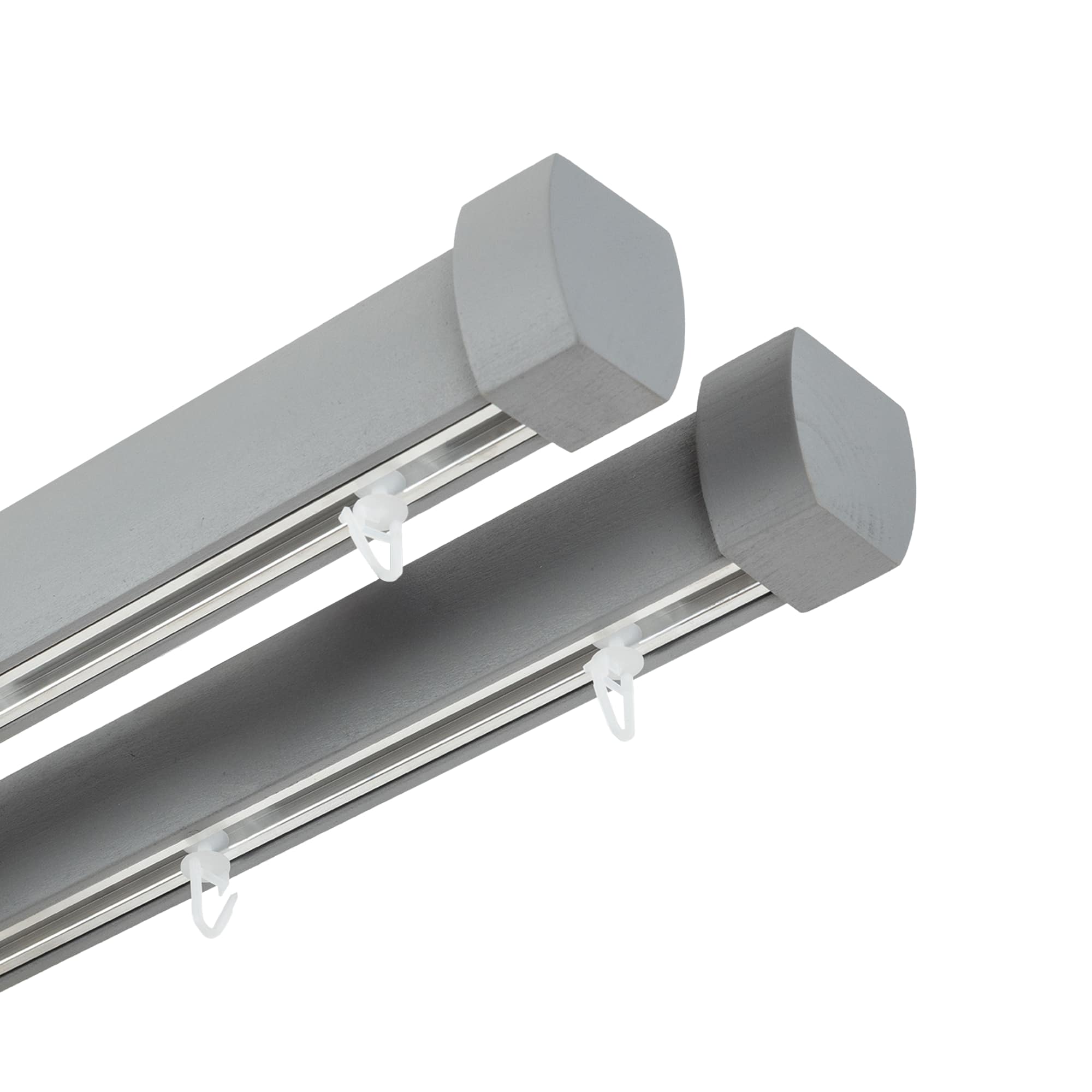 Domino két alumíniumsínes profilkarnis gri_fereastra Domino két alumíniumsínes profilkarnis Gri_fereastra