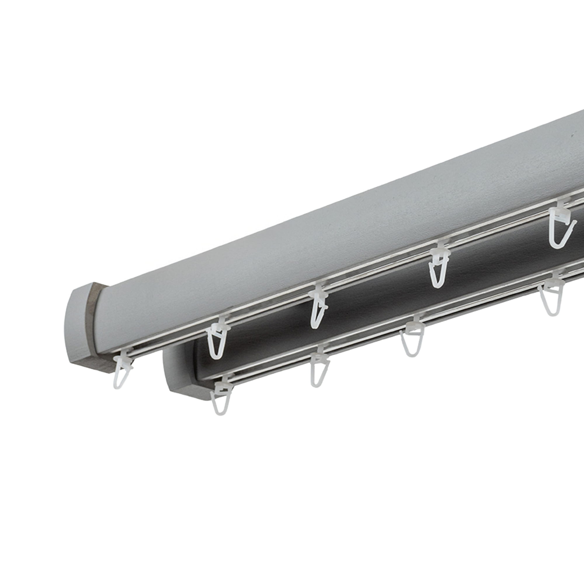 Domino két alumíniumsínes profilkarnis gri_fereastra Domino két alumíniumsínes profilkarnis Gri_fereastra