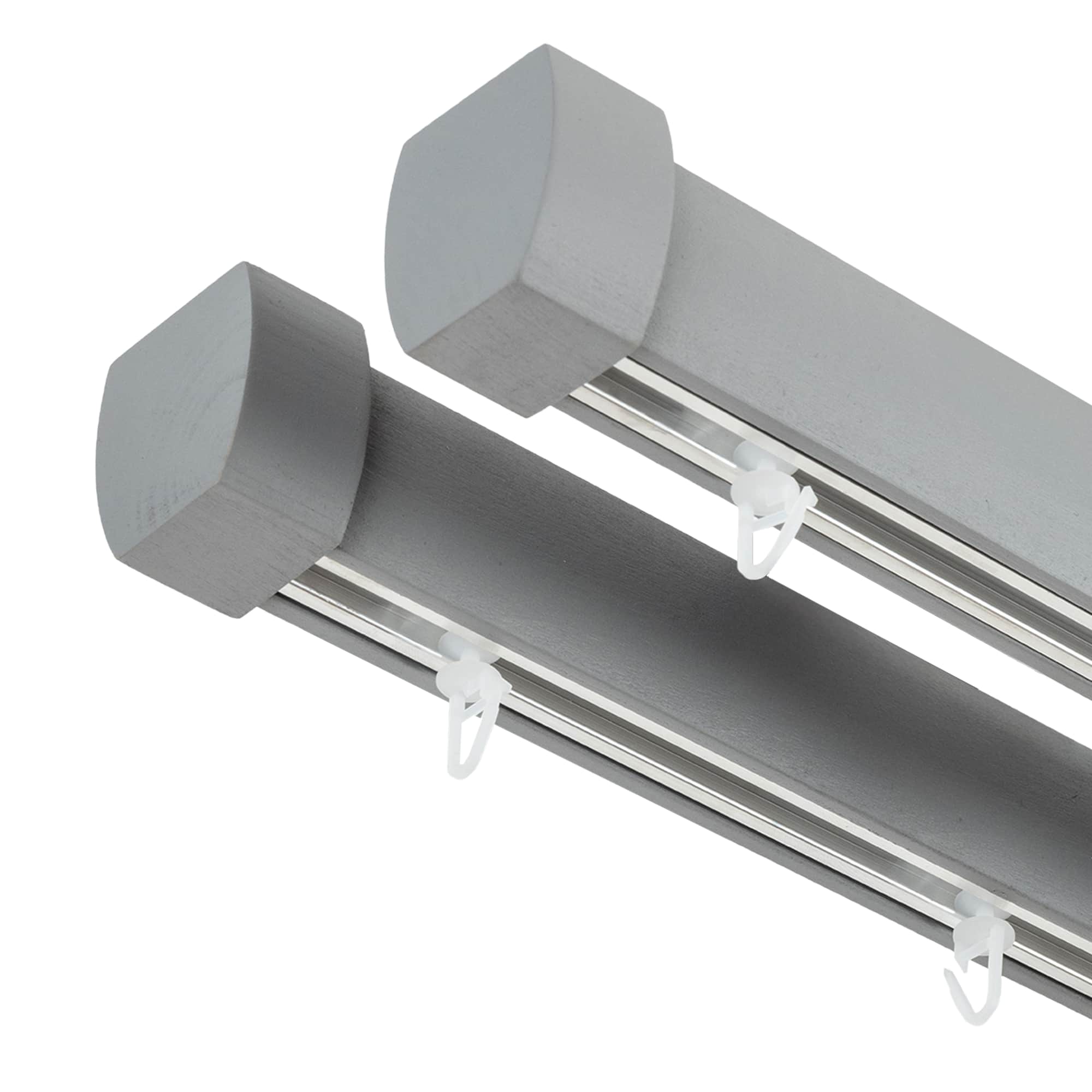 Domino két alumíniumsínes profilkarnis gri_fereastra Domino két alumíniumsínes profilkarnis Gri_fereastra