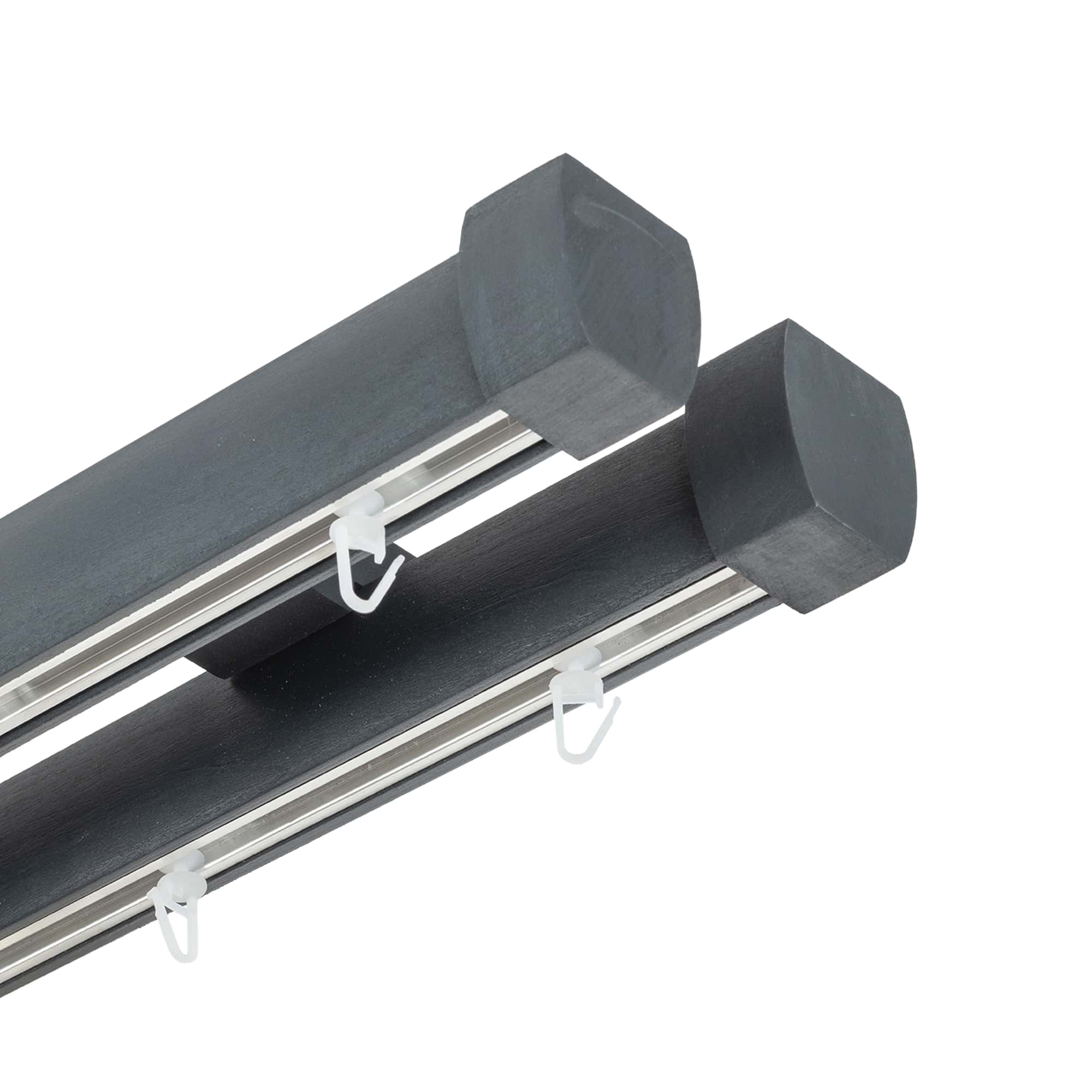 Domino két alumíniumsínes profilkarnis gri_antracit Domino két alumíniumsínes profilkarnis Gri_antracit