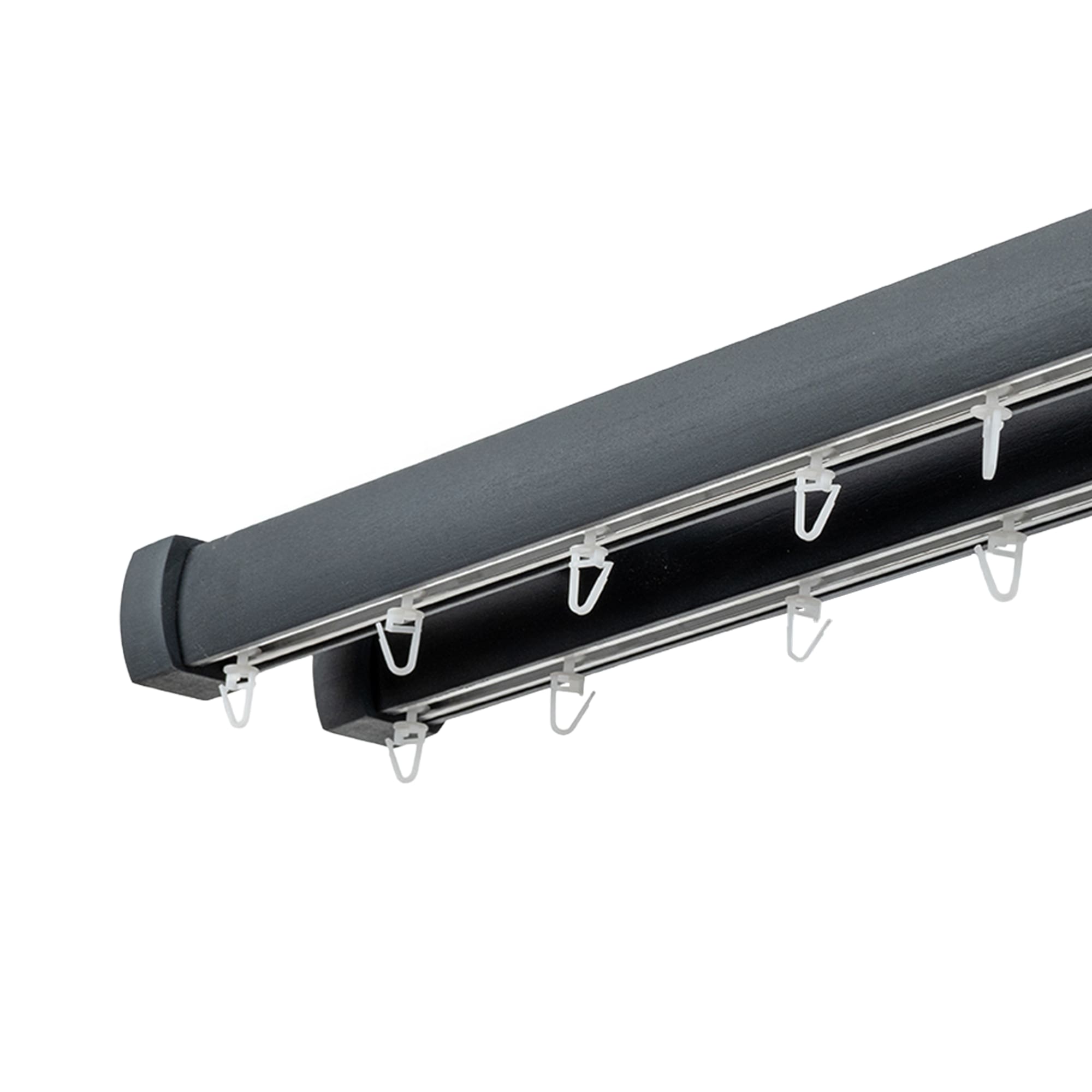 Domino két alumíniumsínes profilkarnis gri_antracit Domino két alumíniumsínes profilkarnis Gri_antracit