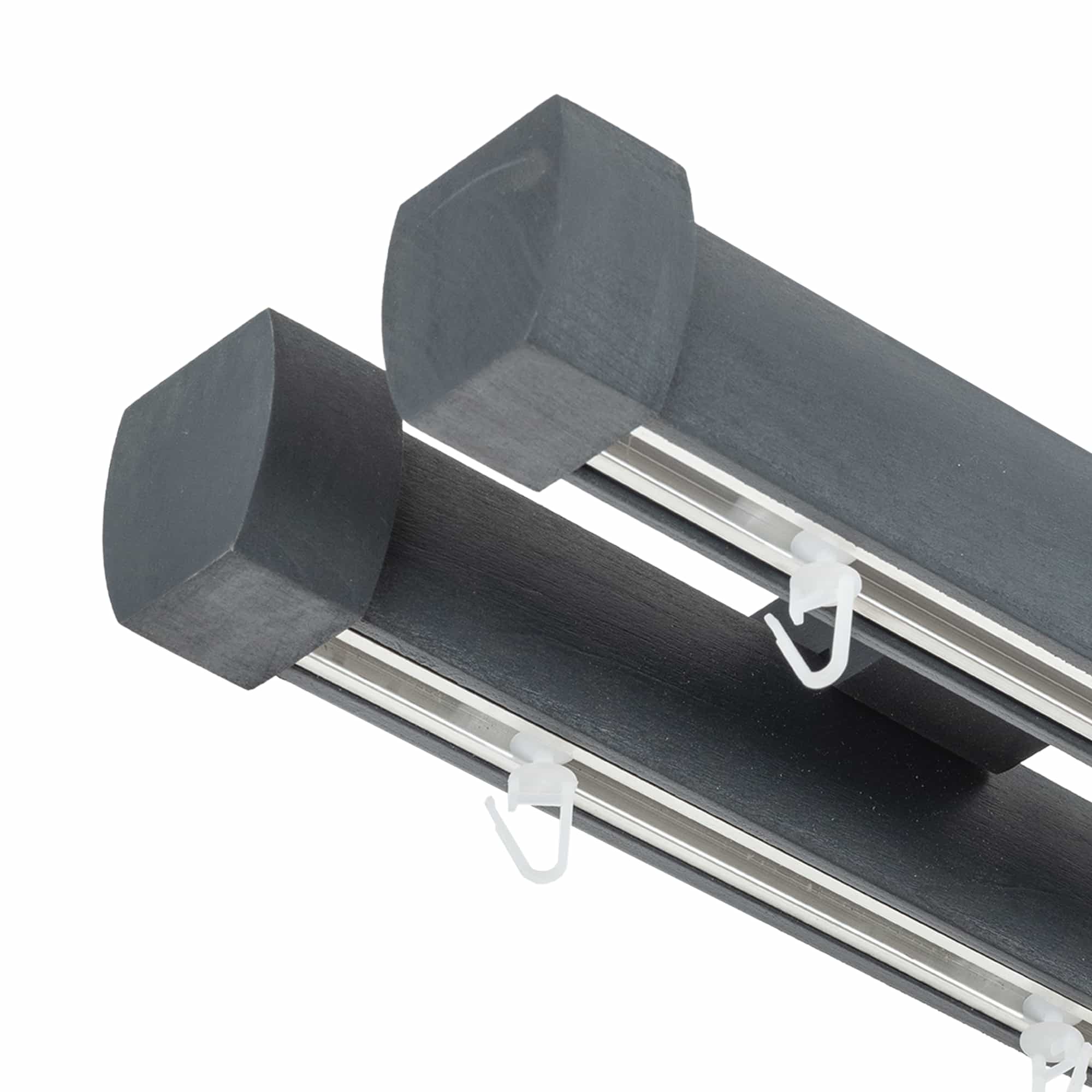 Domino két alumíniumsínes profilkarnis gri_antracit Domino két alumíniumsínes profilkarnis Gri_antracit