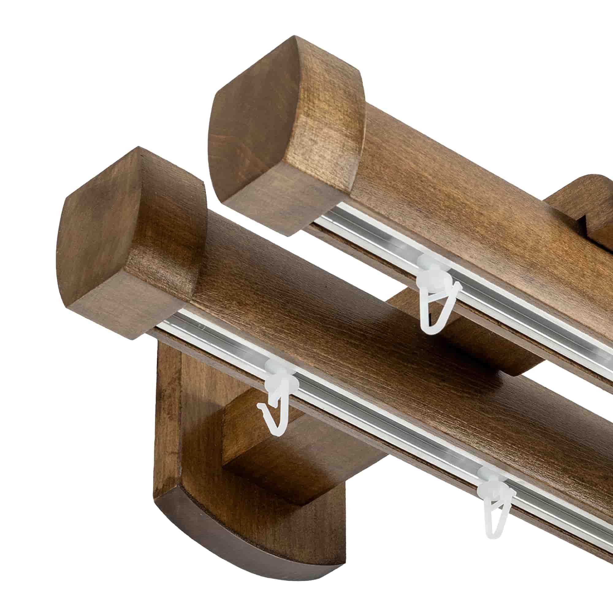 Domino két alumíniumsínes profilkarnis frasin Domino két alumíniumsínes profilkarnis Kőris