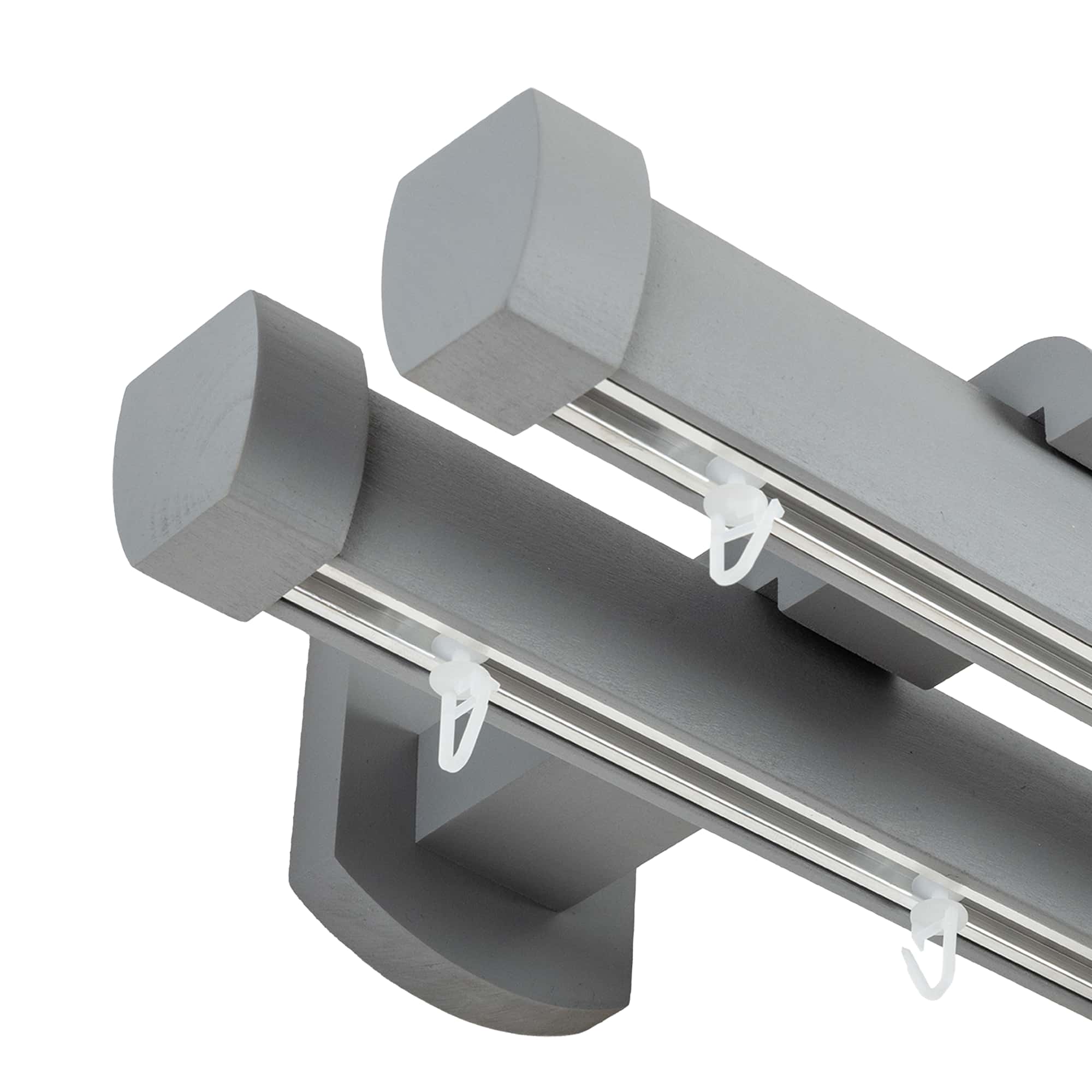 Domino két alumíniumsínes profilkarnis gri_fereastra Domino két alumíniumsínes profilkarnis Gri_fereastra