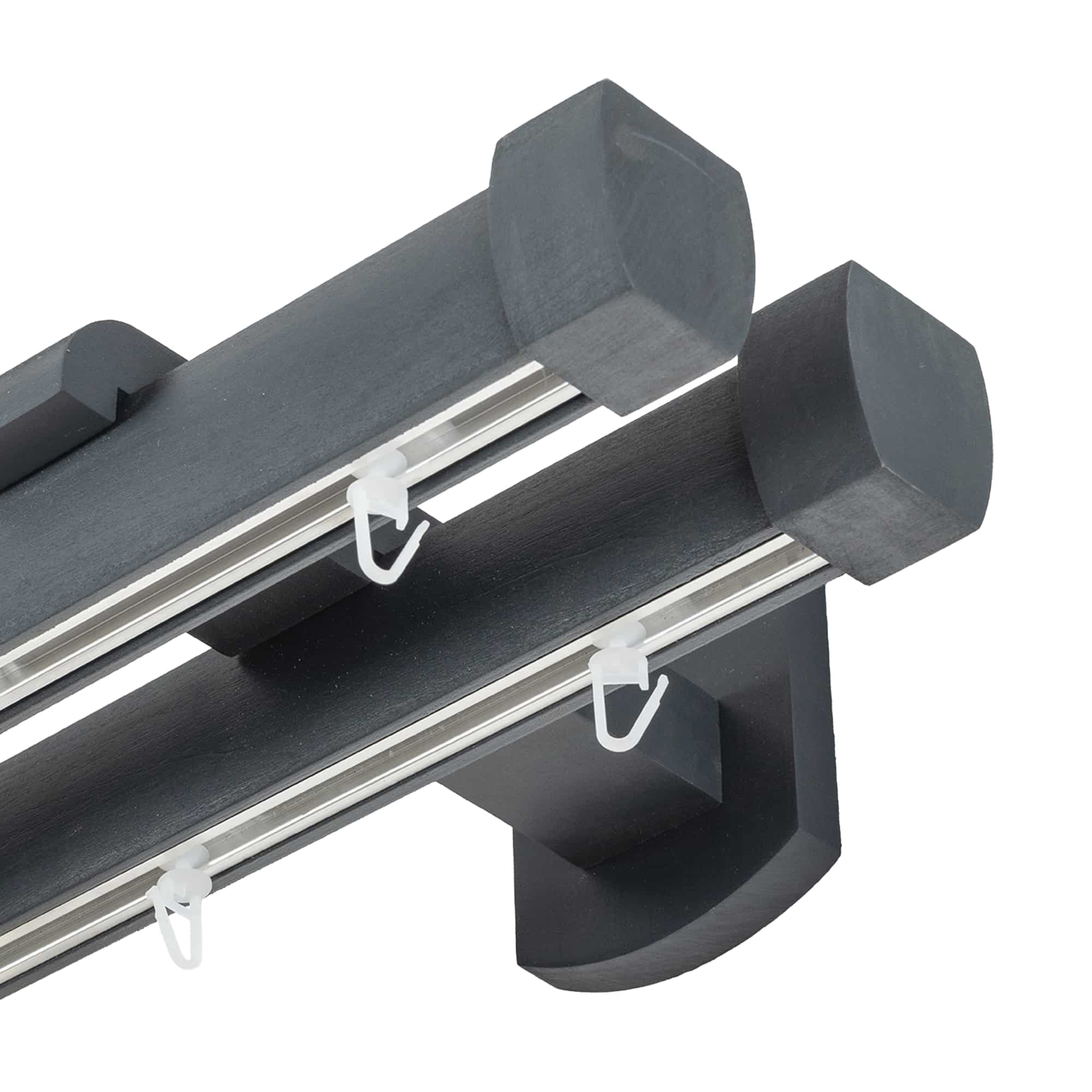 Domino két alumíniumsínes profilkarnis gri_antracit Domino két alumíniumsínes profilkarnis Gri_antracit