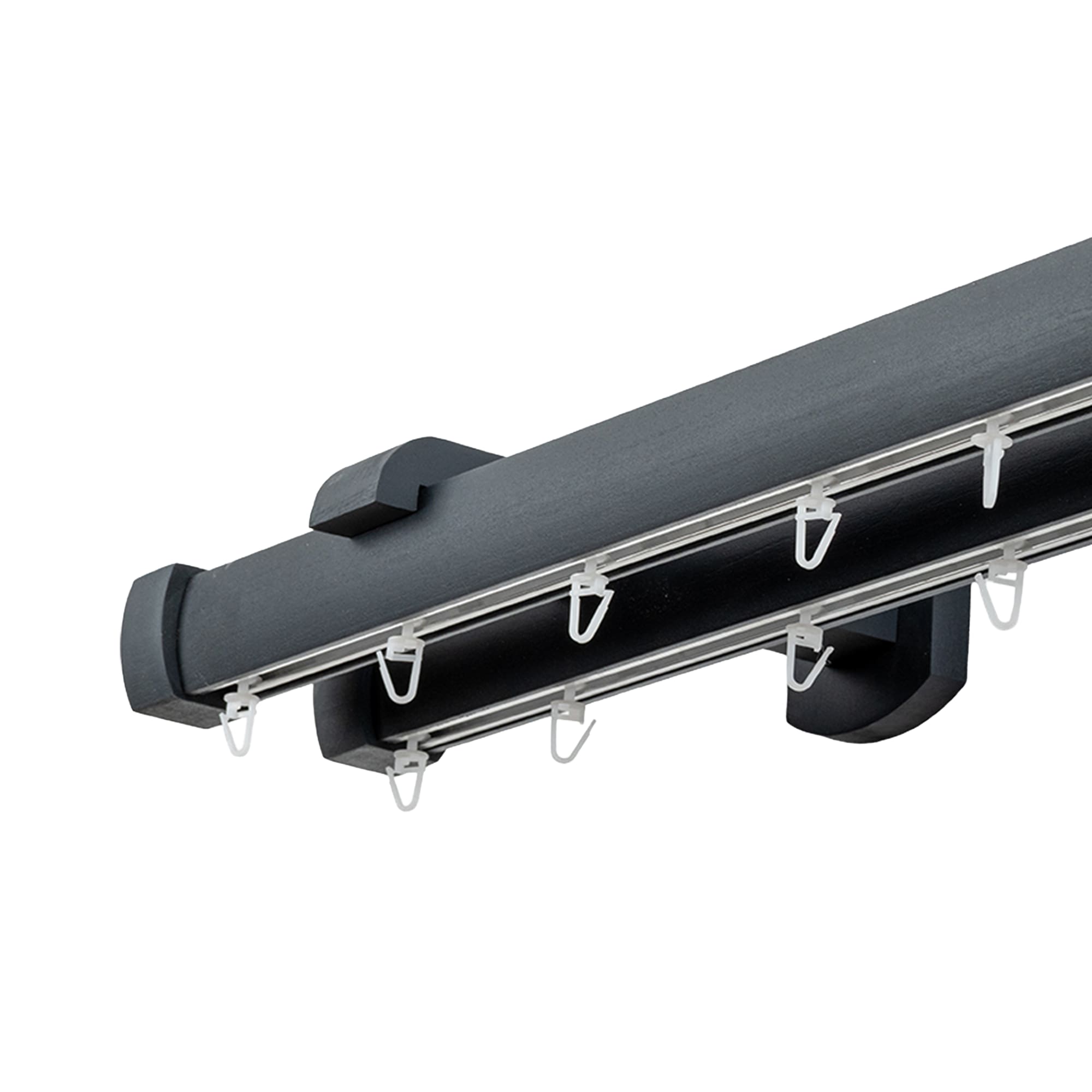 Domino két alumíniumsínes profilkarnis gri_antracit Domino két alumíniumsínes profilkarnis Gri_antracit