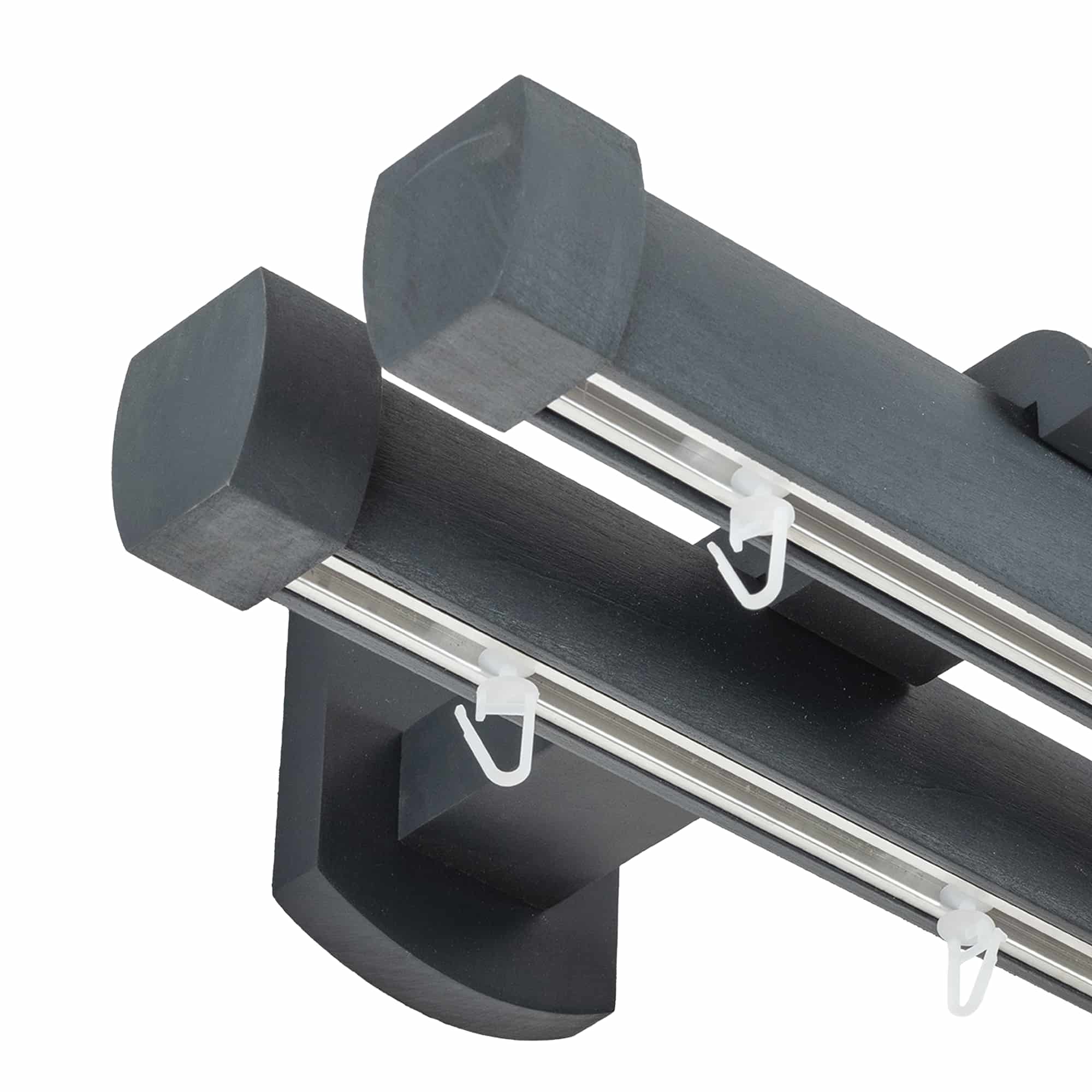 Domino két alumíniumsínes profilkarnis gri_antracit Domino két alumíniumsínes profilkarnis Gri_antracit