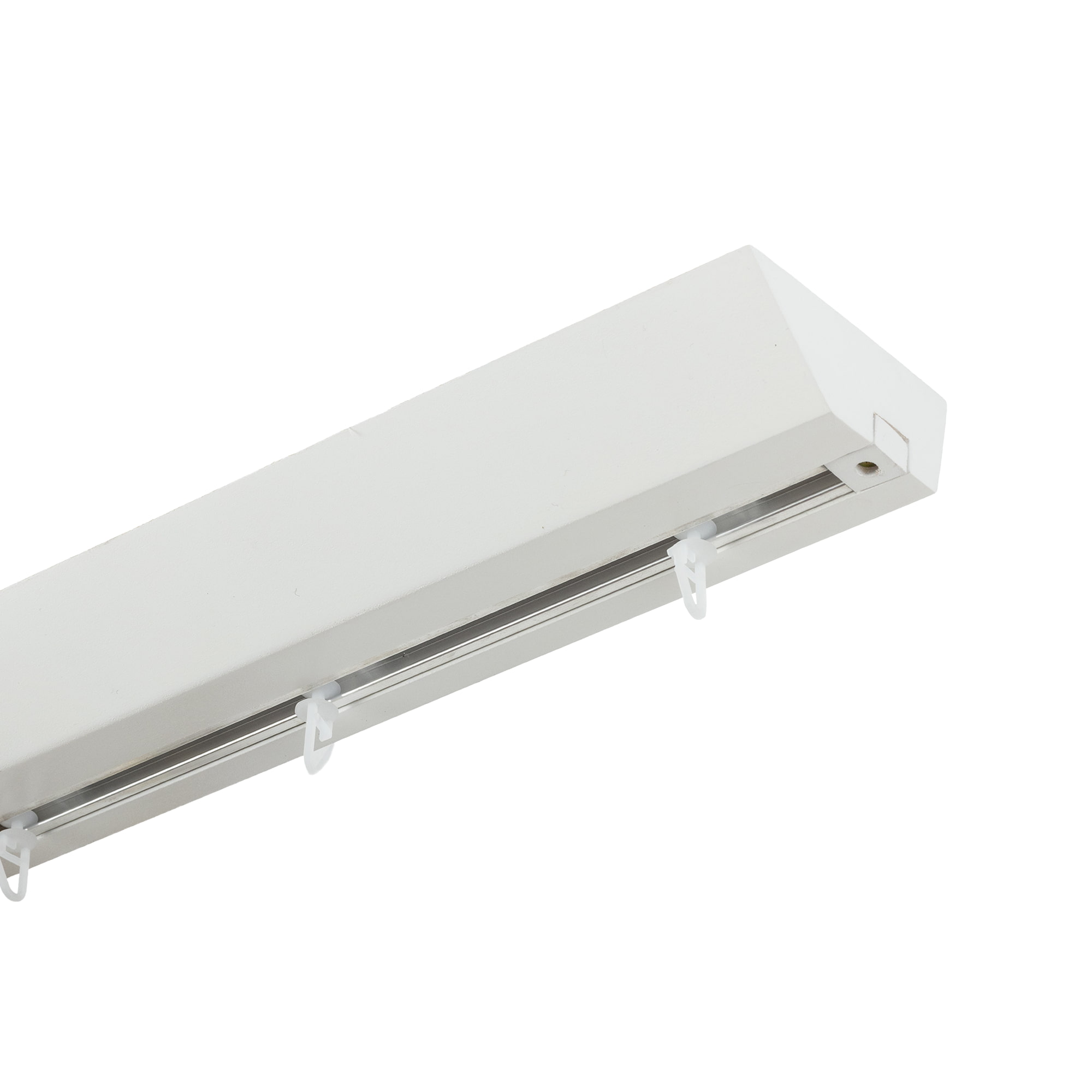 Prémium egysoros fa karnis, falra vagy mennyezetre, alumíniumsínnel Knauern alb Prémium egysoros fa karnis, falra vagy mennyezetre, alumíniumsínnel Knauern Fehér