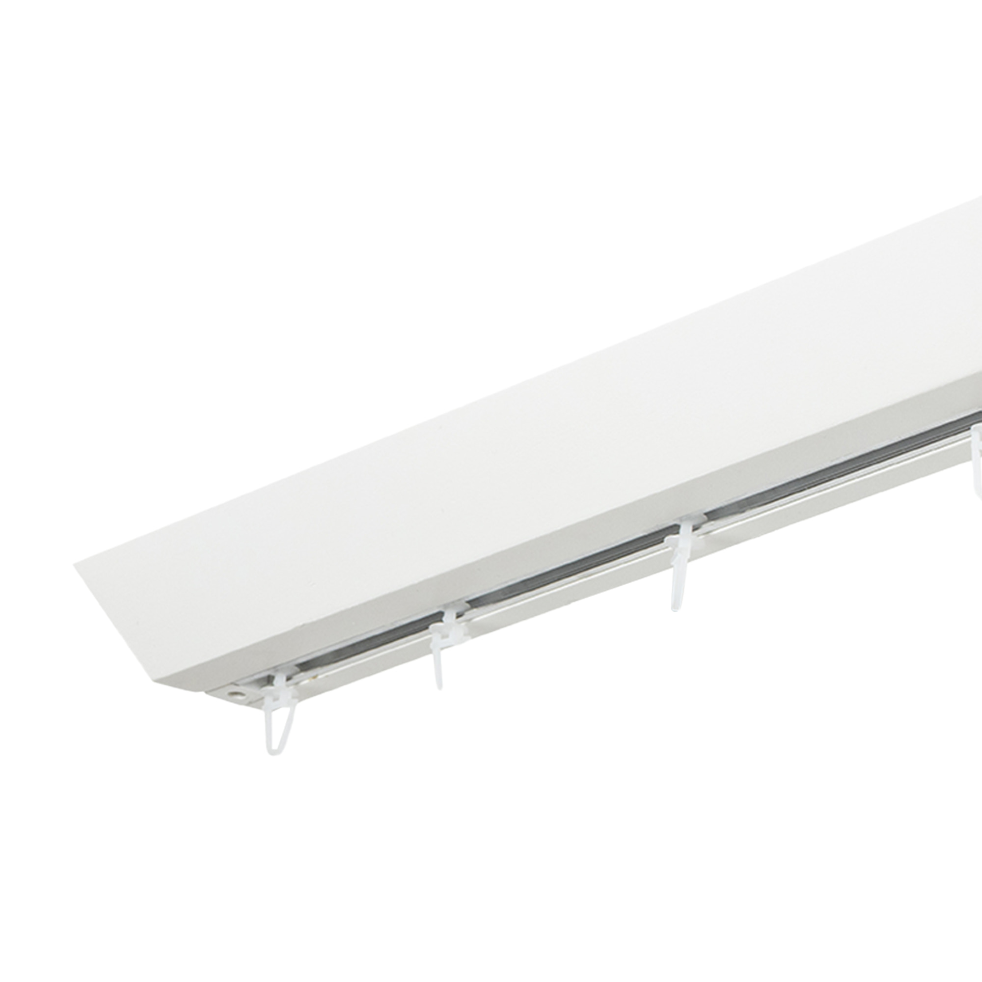 Prémium egysoros fa karnis, falra vagy mennyezetre, alumíniumsínnel Knauern alb Prémium egysoros fa karnis, falra vagy mennyezetre, alumíniumsínnel Knauern Fehér