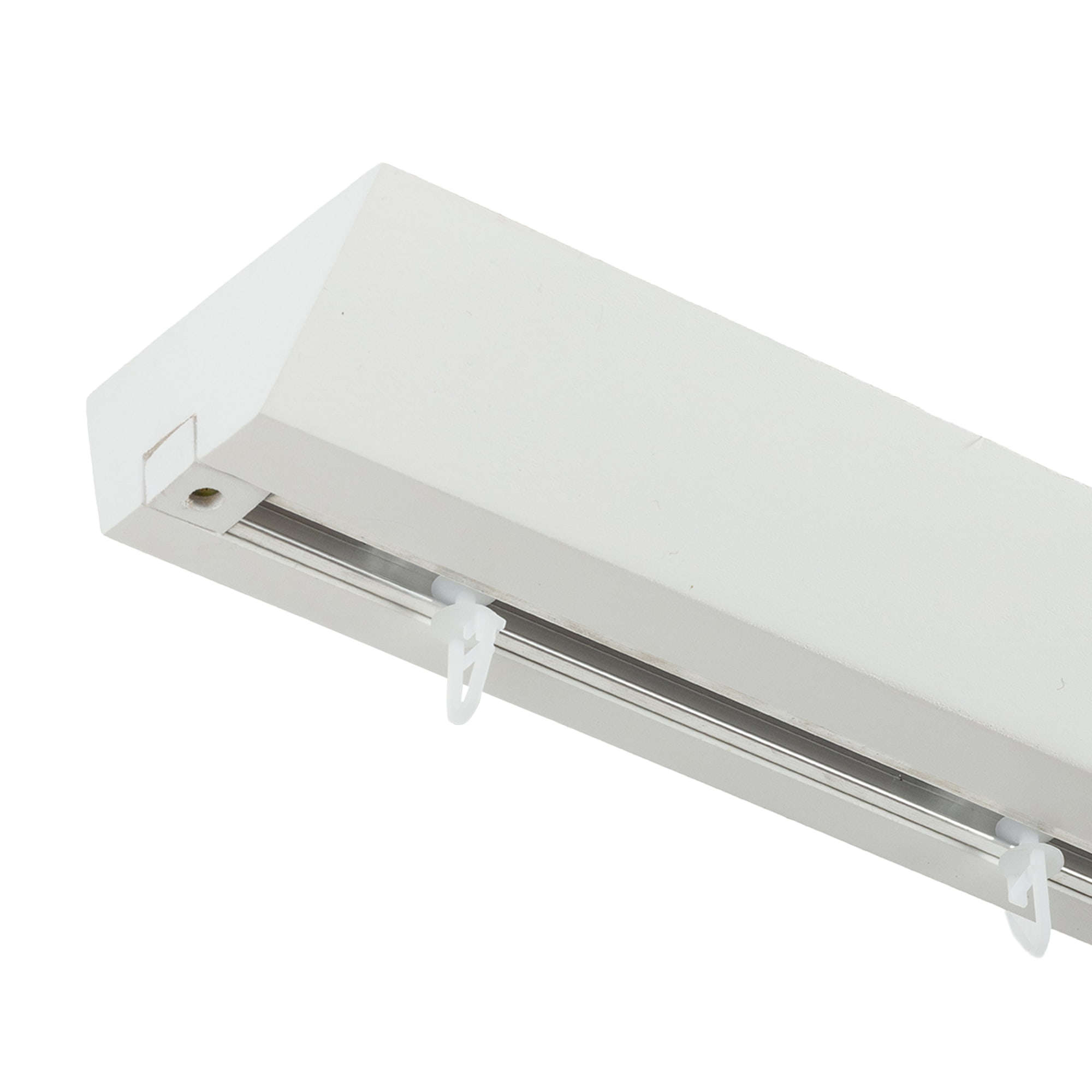 Prémium egysoros fa karnis, falra vagy mennyezetre, alumíniumsínnel Knauern alb Prémium egysoros fa karnis, falra vagy mennyezetre, alumíniumsínnel Knauern Fehér