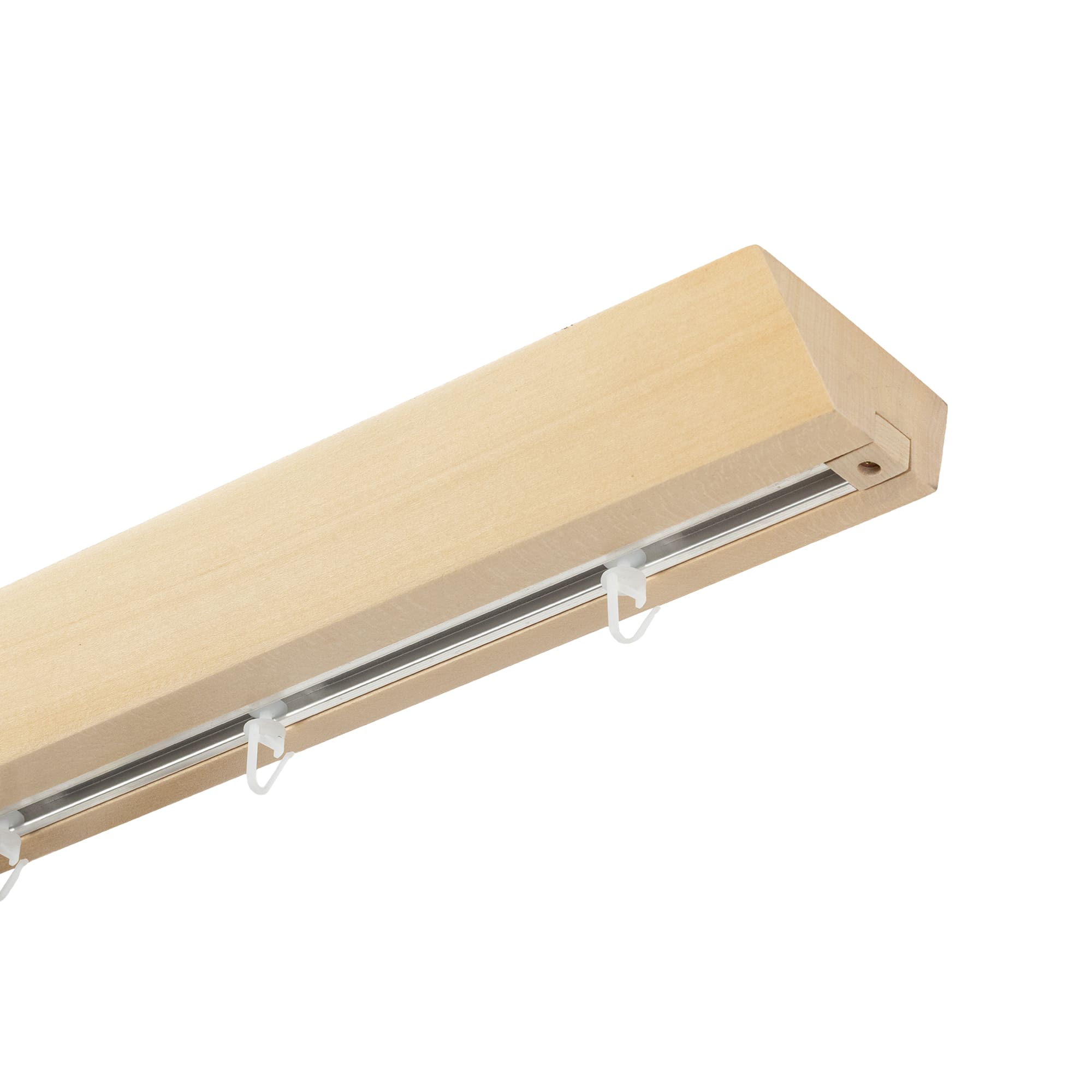 Prémium egysoros fa karnis, falra vagy mennyezetre, alumíniumsínnel Knauern natur Prémium egysoros fa karnis, falra vagy mennyezetre, alumíniumsínnel Knauern Natúr