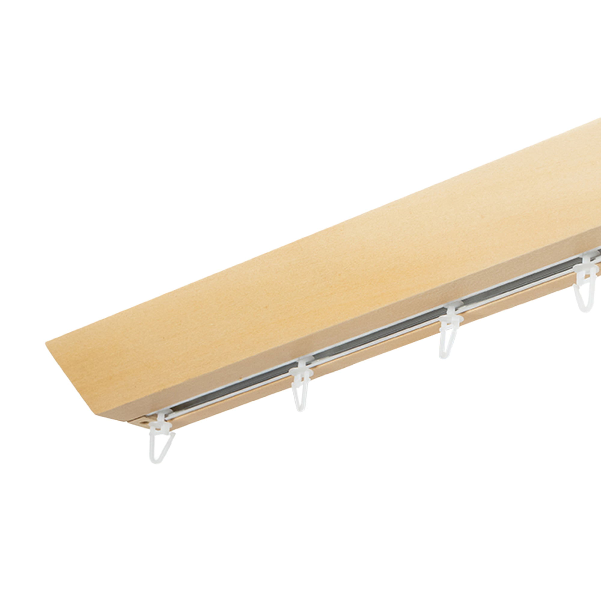 Prémium egysoros fa karnis, falra vagy mennyezetre, alumíniumsínnel Knauern natur Prémium egysoros fa karnis, falra vagy mennyezetre, alumíniumsínnel Knauern Natúr