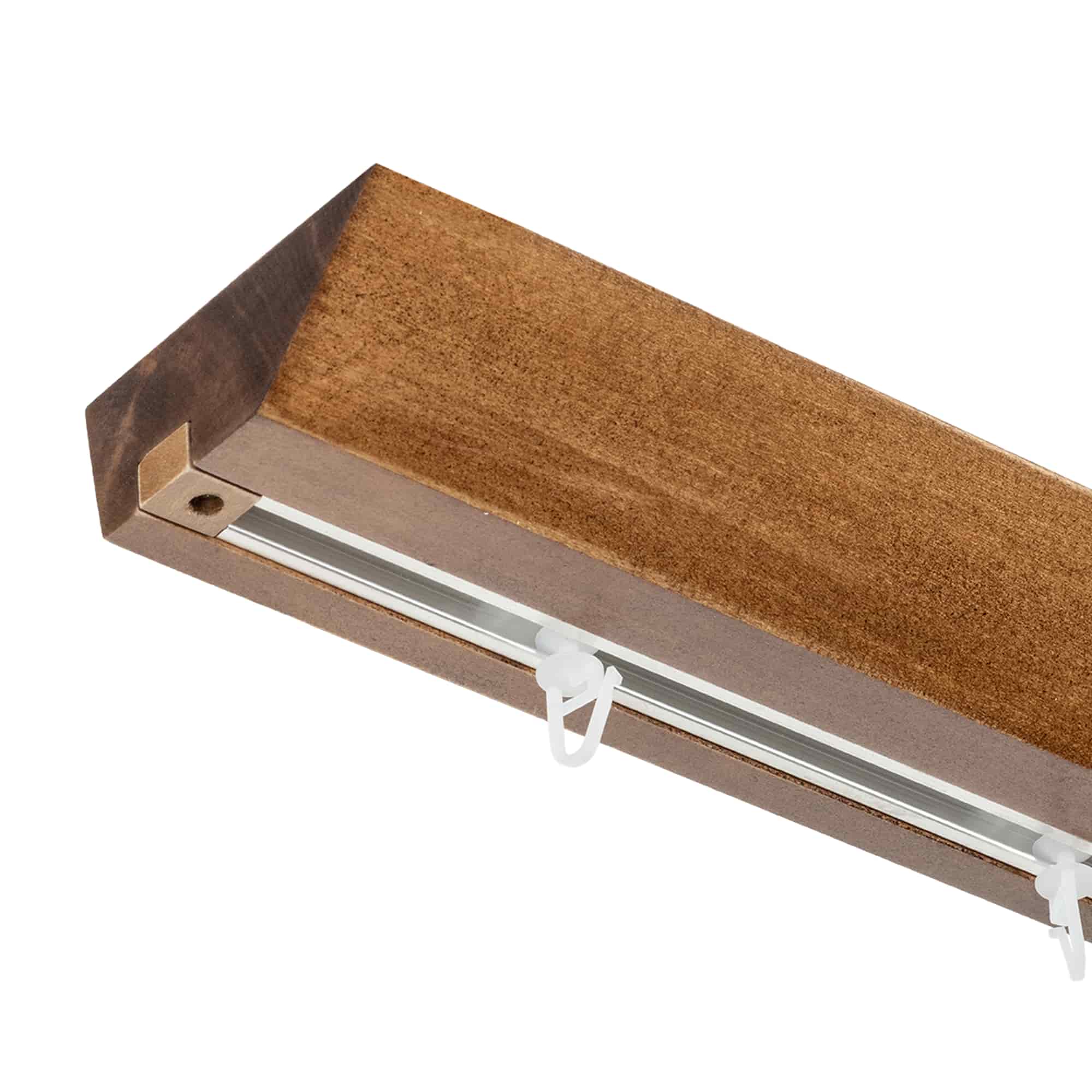 Prémium egysoros fa karnis, falra vagy mennyezetre, alumíniumsínnel Knauern stejar Prémium egysoros fa karnis, falra vagy mennyezetre, alumíniumsínnel Knauern Tölgy