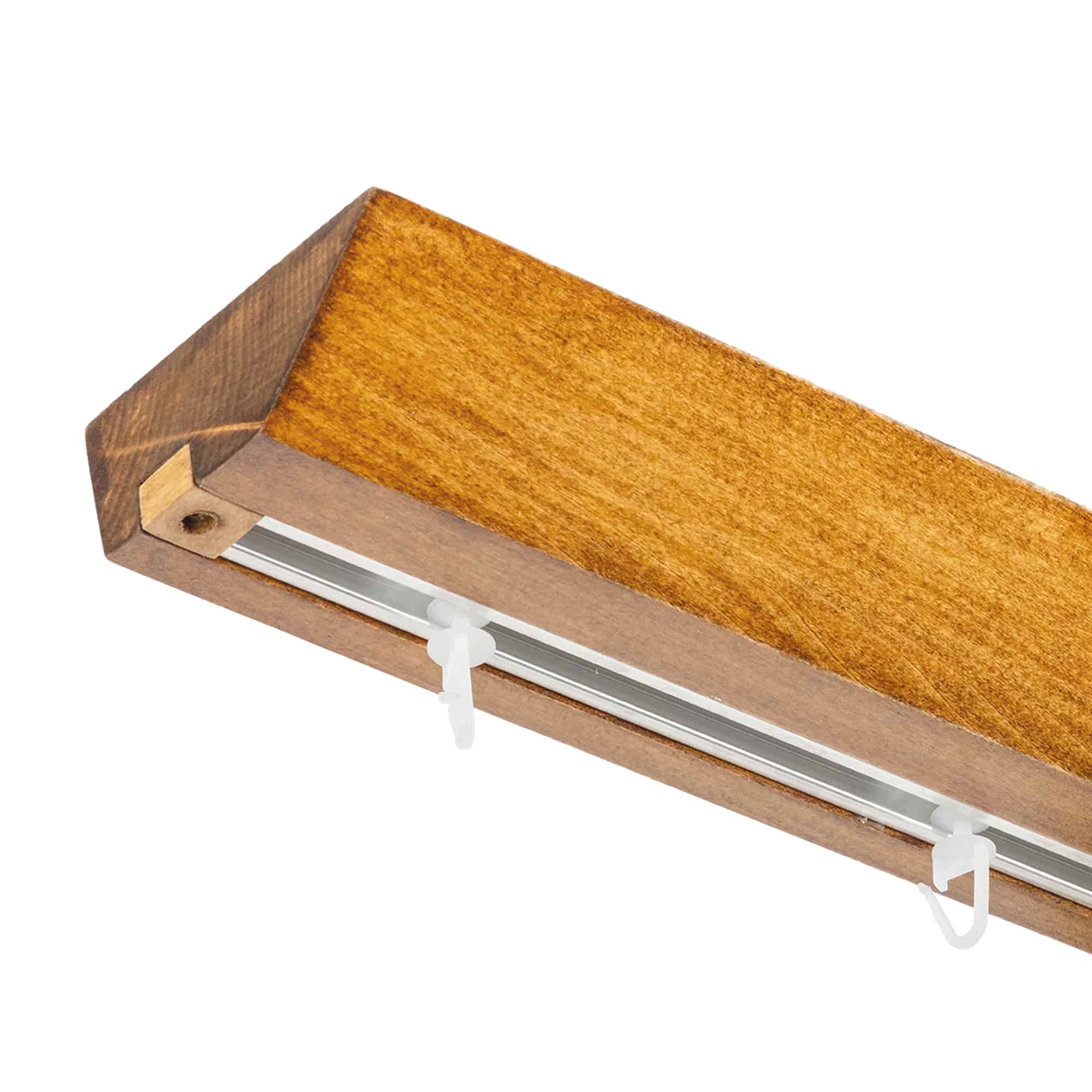 Prémium egysoros fa karnis, falra vagy mennyezetre, alumíniumsínnel Knauern stejar_auriu Prémium egysoros fa karnis, falra vagy mennyezetre, alumíniumsínnel Knauern Stejar_auriu