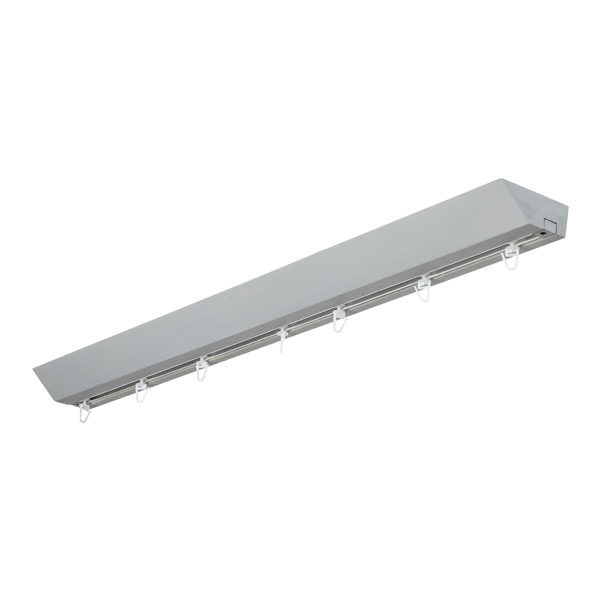 Prémium egysoros fa karnis, falra vagy mennyezetre, alumíniumsínnel Knauern gri_fereastra Prémium egysoros fa karnis, falra vagy mennyezetre, alumíniumsínnel Knauern Gri_fereastra