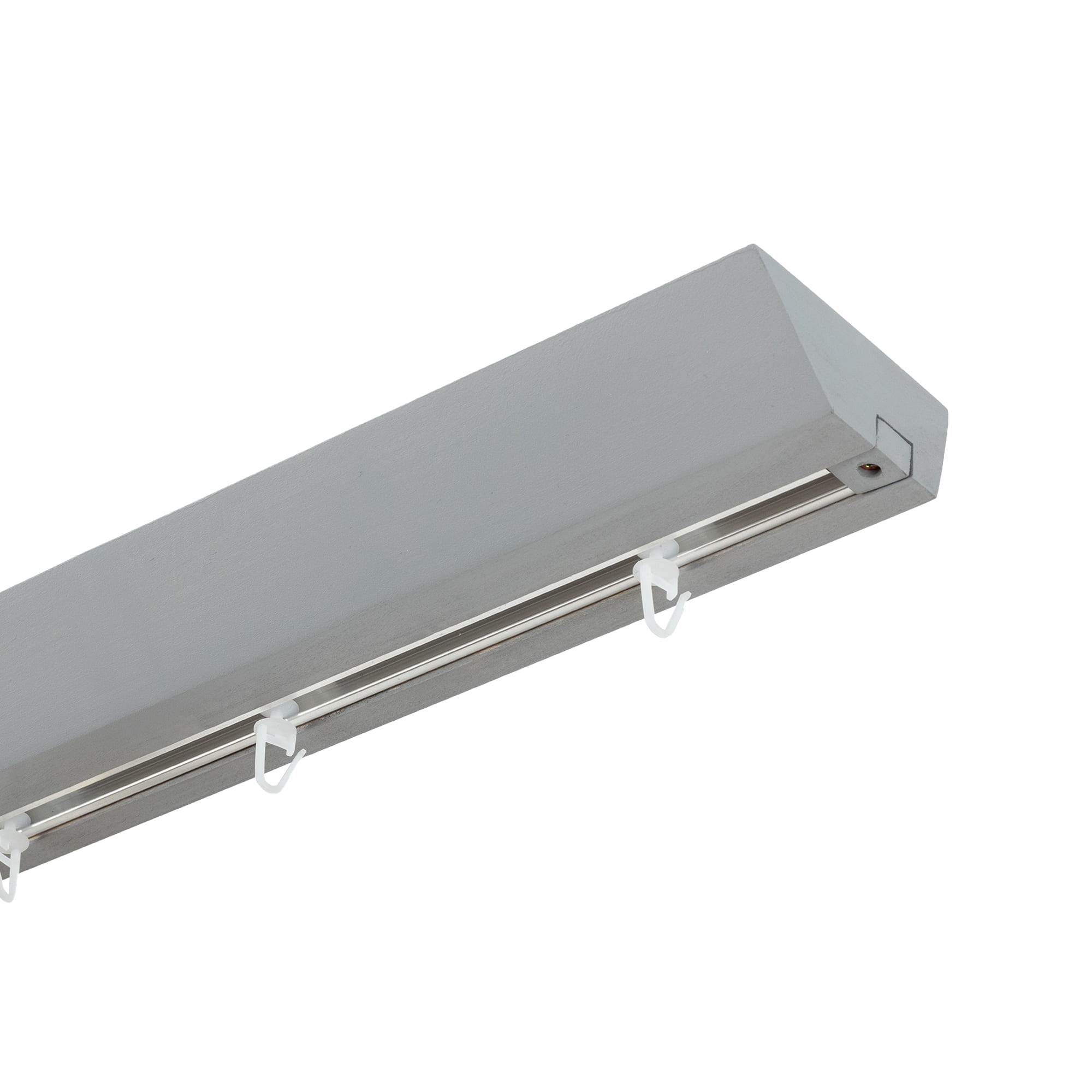 Prémium egysoros fa karnis, falra vagy mennyezetre, alumíniumsínnel Knauern gri_fereastra Prémium egysoros fa karnis, falra vagy mennyezetre, alumíniumsínnel Knauern Gri_fereastra