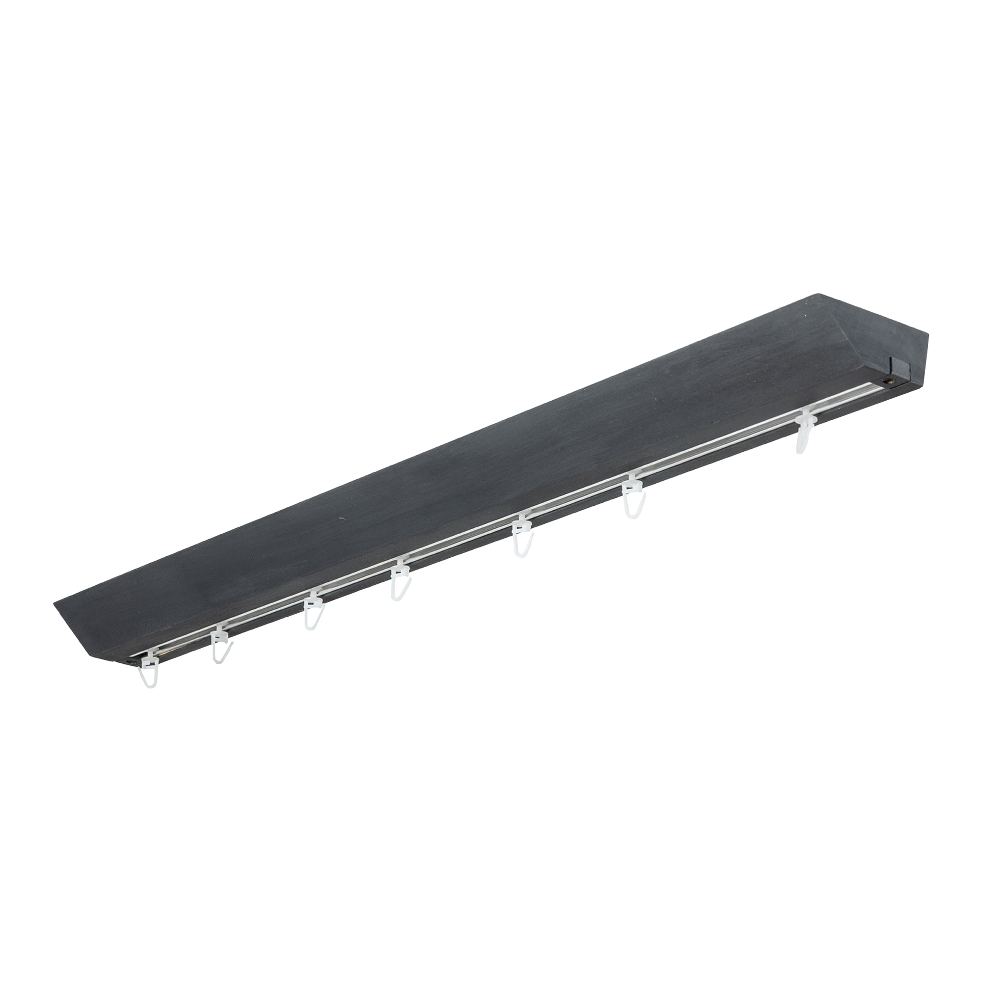 Prémium egysoros fa karnis, falra vagy mennyezetre, alumíniumsínnel Knauern gri_antracit Prémium egysoros fa karnis, falra vagy mennyezetre, alumíniumsínnel Knauern Gri_antracit