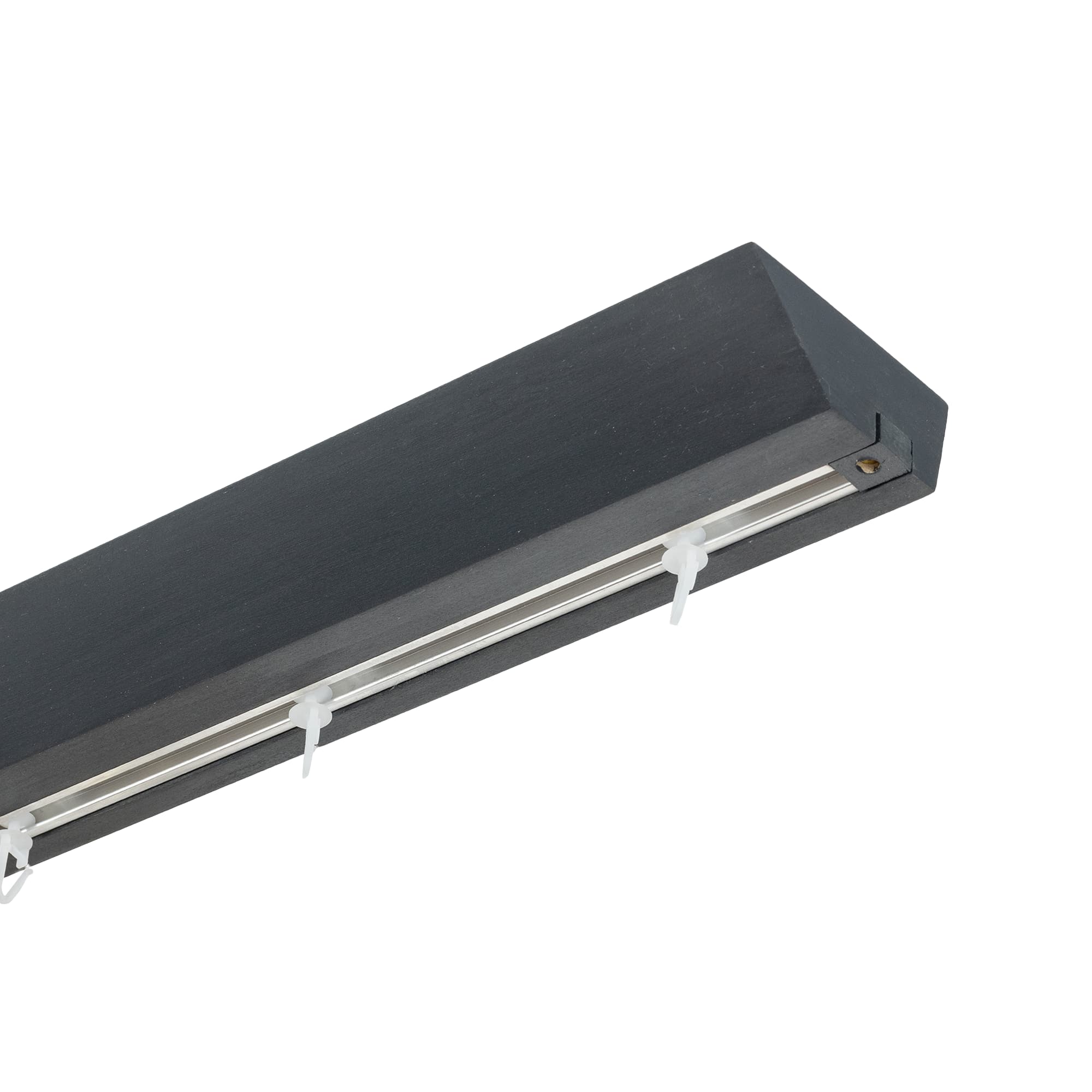 Prémium egysoros fa karnis, falra vagy mennyezetre, alumíniumsínnel Knauern gri_antracit Prémium egysoros fa karnis, falra vagy mennyezetre, alumíniumsínnel Knauern Gri_antracit