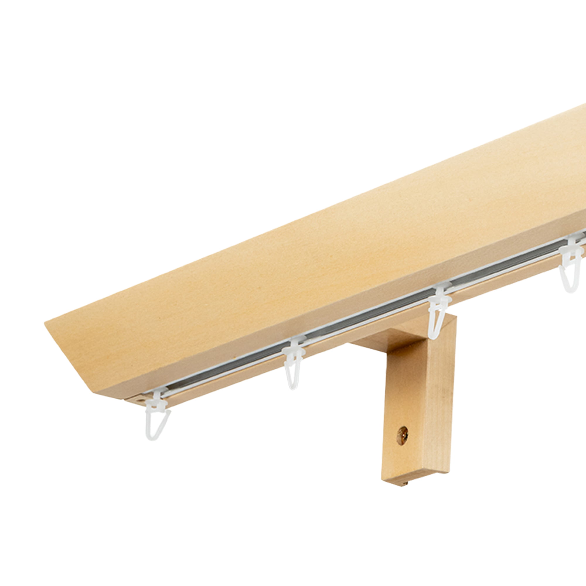 Prémium egysoros fa karnis, falra vagy mennyezetre, alumíniumsínnel Knauern natur Prémium egysoros fa karnis, falra vagy mennyezetre, alumíniumsínnel Knauern Natúr