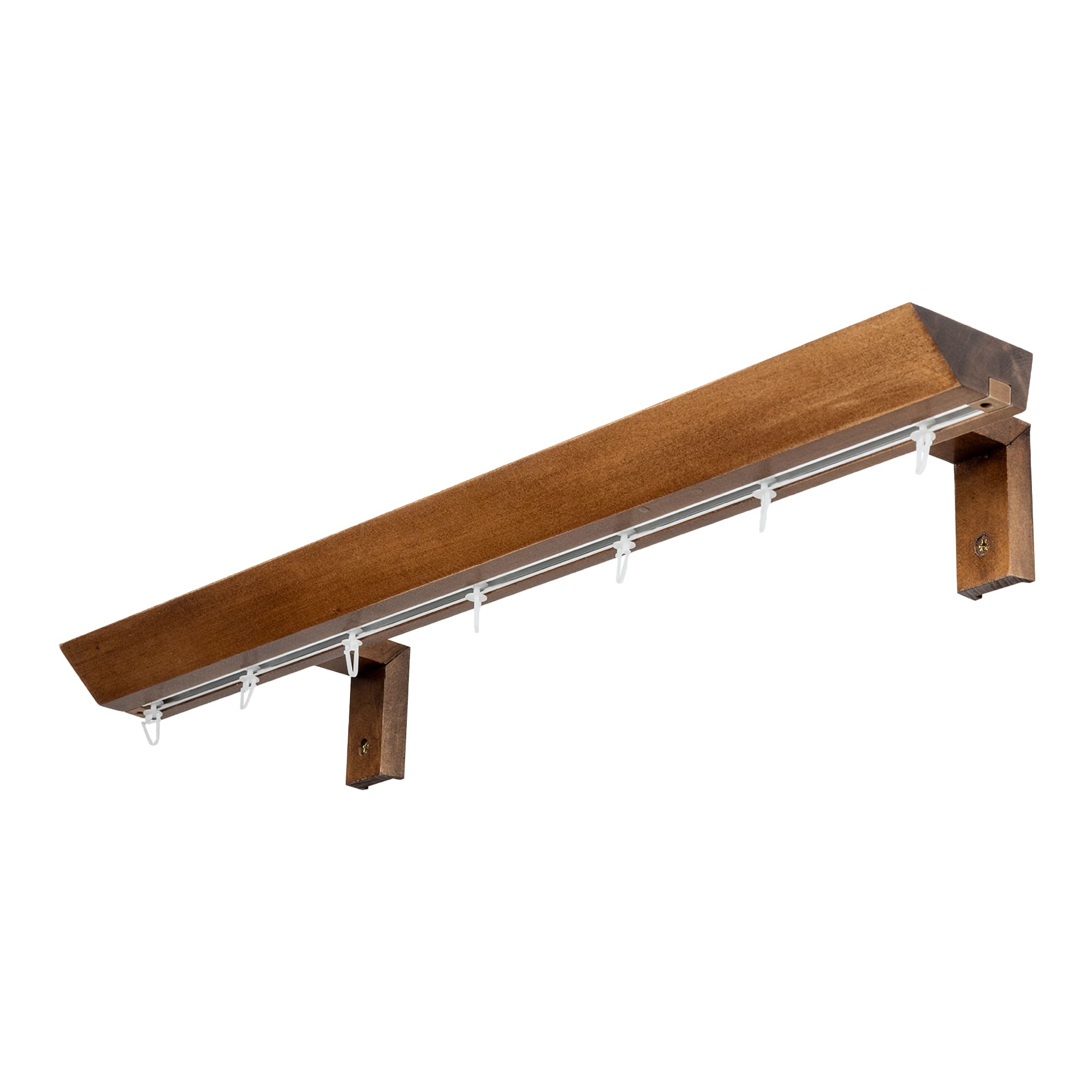 Prémium egysoros fa karnis, falra vagy mennyezetre, alumíniumsínnel Knauern stejar Prémium egysoros fa karnis, falra vagy mennyezetre, alumíniumsínnel Knauern Tölgy