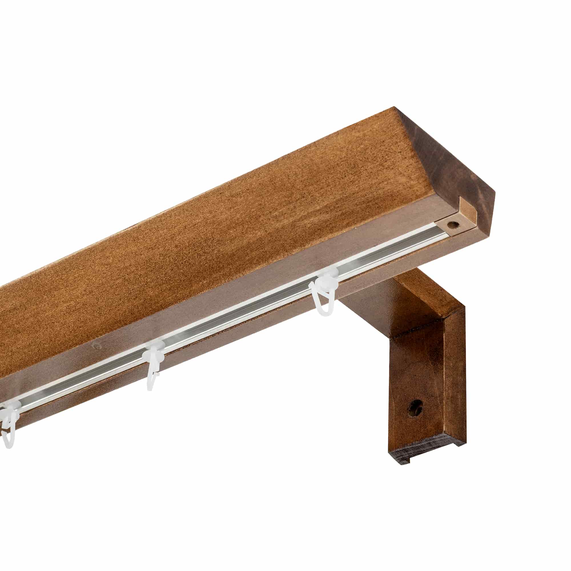 Prémium egysoros fa karnis, falra vagy mennyezetre, alumíniumsínnel Knauern stejar Prémium egysoros fa karnis, falra vagy mennyezetre, alumíniumsínnel Knauern Tölgy