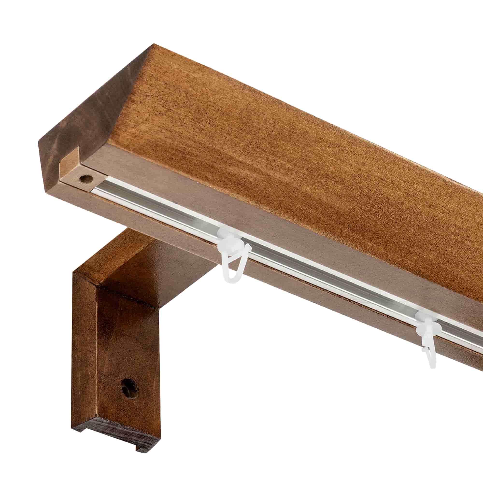 Prémium egysoros fa karnis, falra vagy mennyezetre, alumíniumsínnel Knauern stejar Prémium egysoros fa karnis, falra vagy mennyezetre, alumíniumsínnel Knauern Tölgy