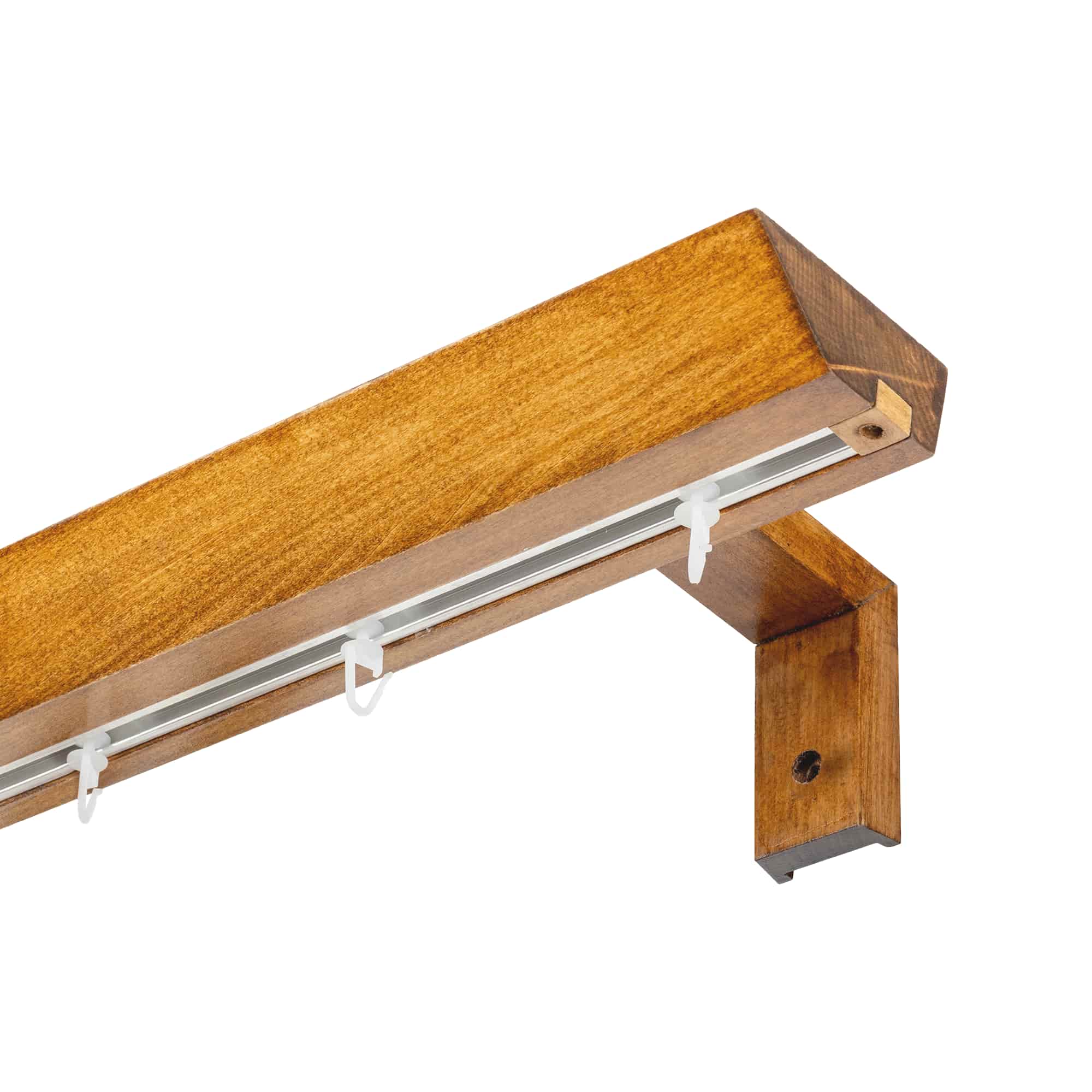 Prémium egysoros fa karnis, falra vagy mennyezetre, alumíniumsínnel Knauern stejar_auriu Prémium egysoros fa karnis, falra vagy mennyezetre, alumíniumsínnel Knauern Stejar_auriu