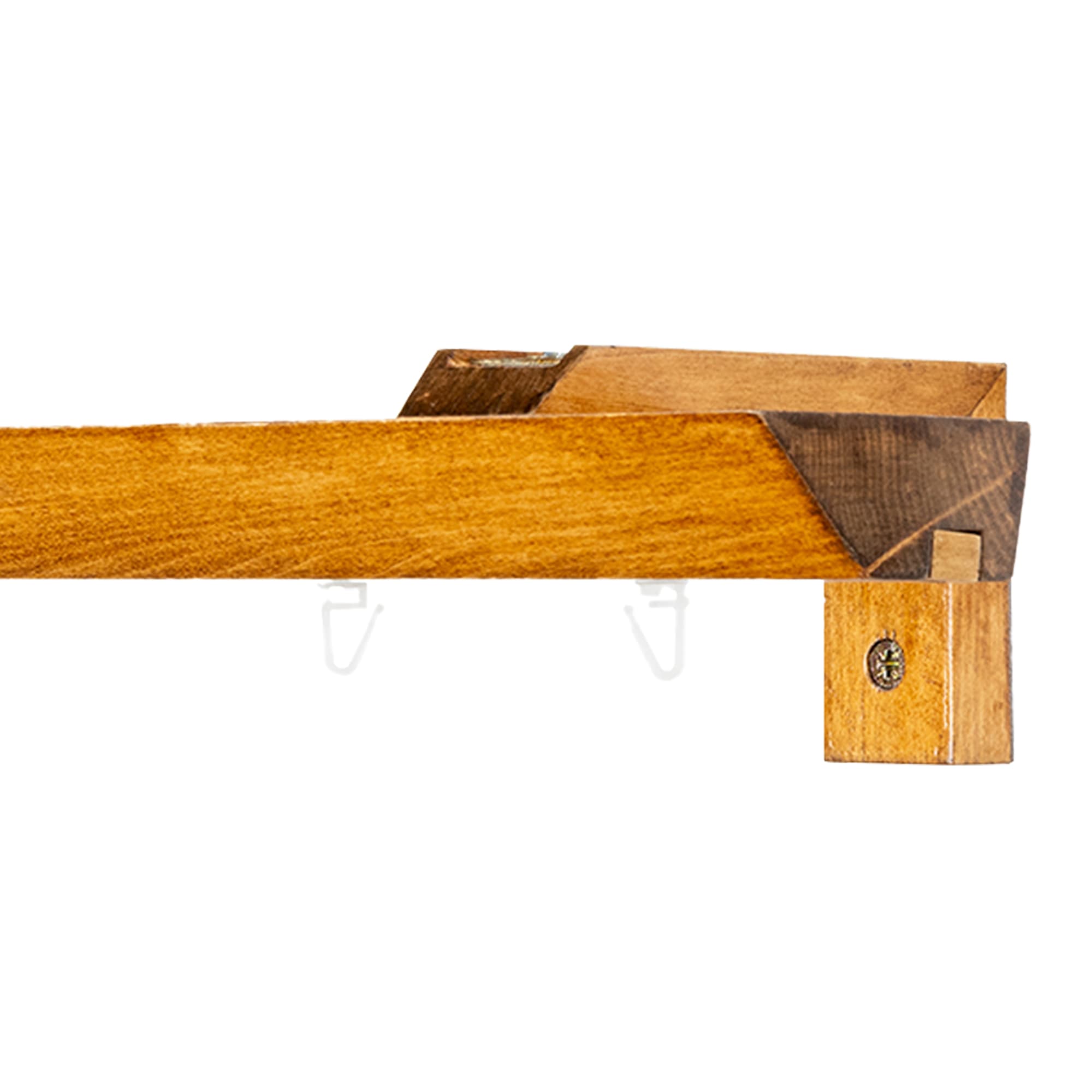 Prémium egysoros fa karnis, falra vagy mennyezetre, alumíniumsínnel Knauern stejar_auriu Prémium egysoros fa karnis, falra vagy mennyezetre, alumíniumsínnel Knauern Stejar_auriu