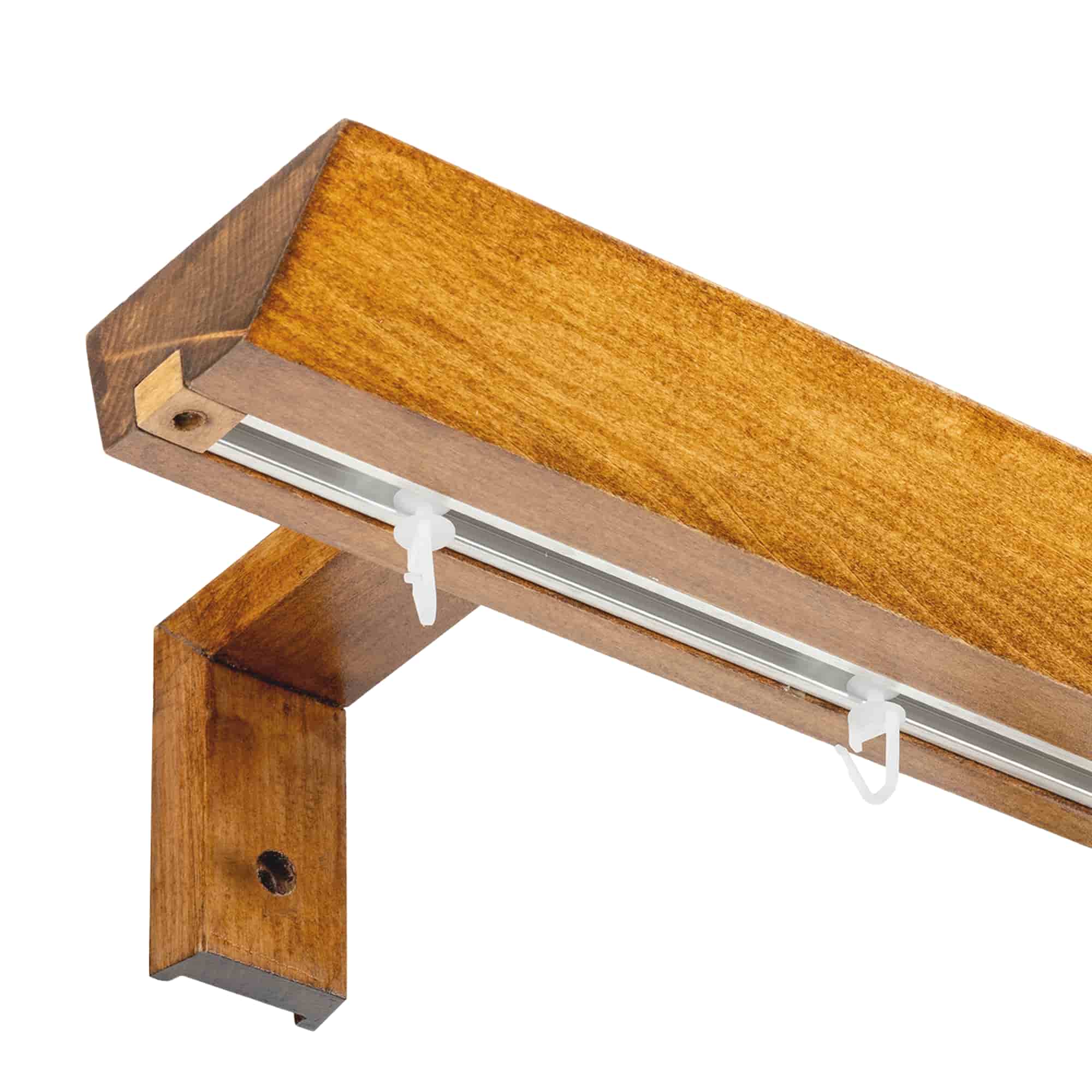 Prémium egysoros fa karnis, falra vagy mennyezetre, alumíniumsínnel Knauern stejar_auriu Prémium egysoros fa karnis, falra vagy mennyezetre, alumíniumsínnel Knauern Stejar_auriu