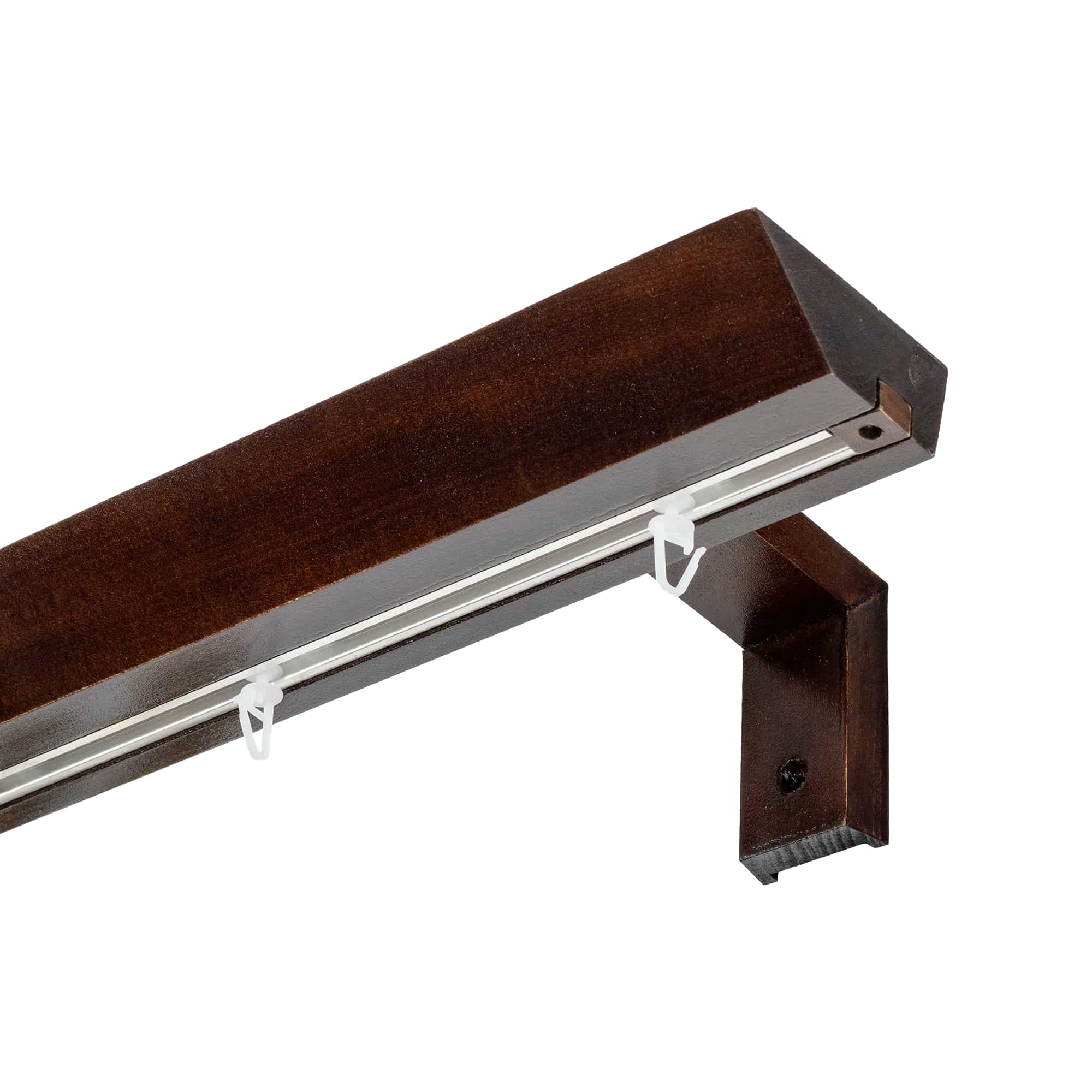 Prémium egysoros fa karnis, falra vagy mennyezetre, alumíniumsínnel Knauern nuc Prémium egysoros fa karnis, falra vagy mennyezetre, alumíniumsínnel Knauern Dió