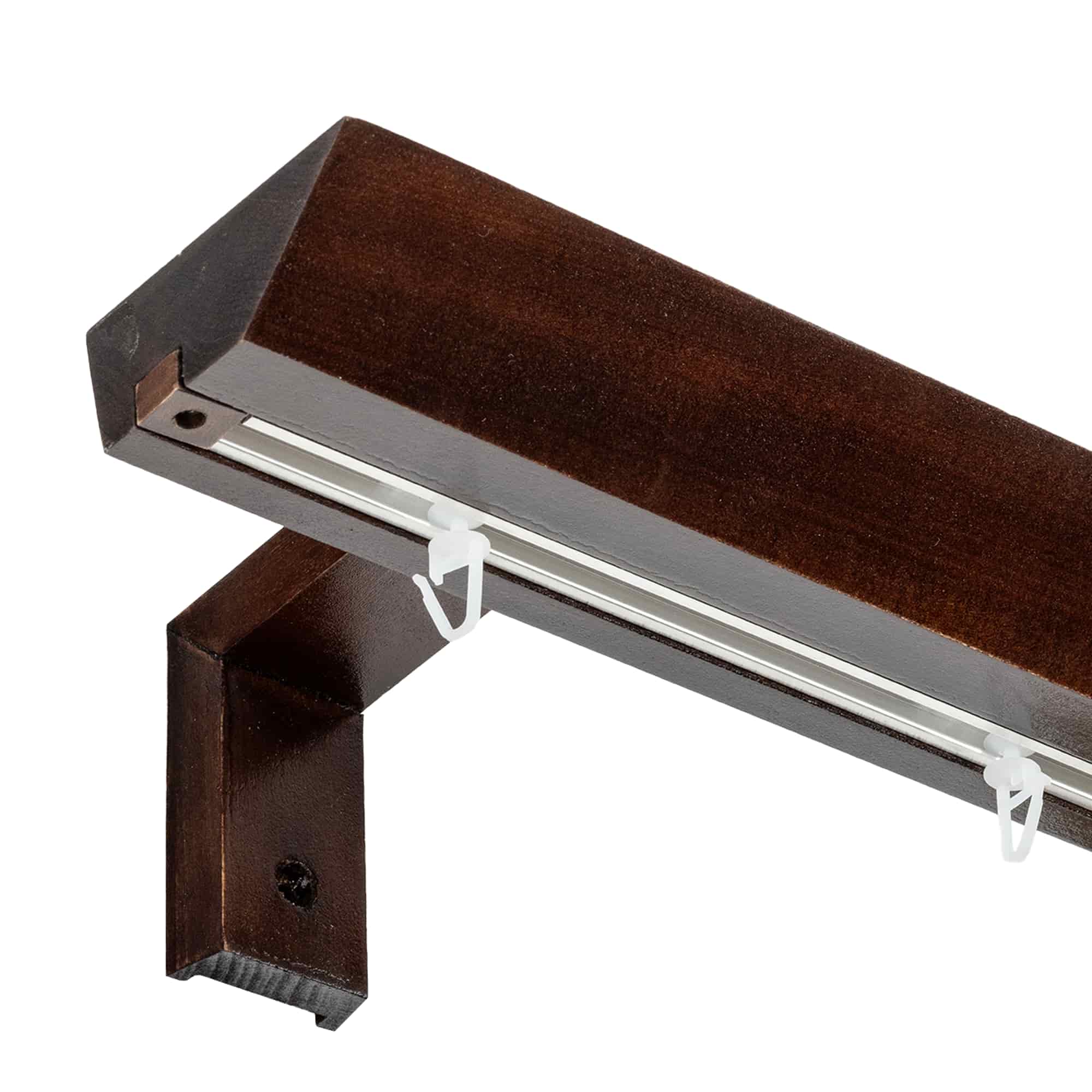 Prémium egysoros fa karnis, falra vagy mennyezetre, alumíniumsínnel Knauern nuc Prémium egysoros fa karnis, falra vagy mennyezetre, alumíniumsínnel Knauern Dió