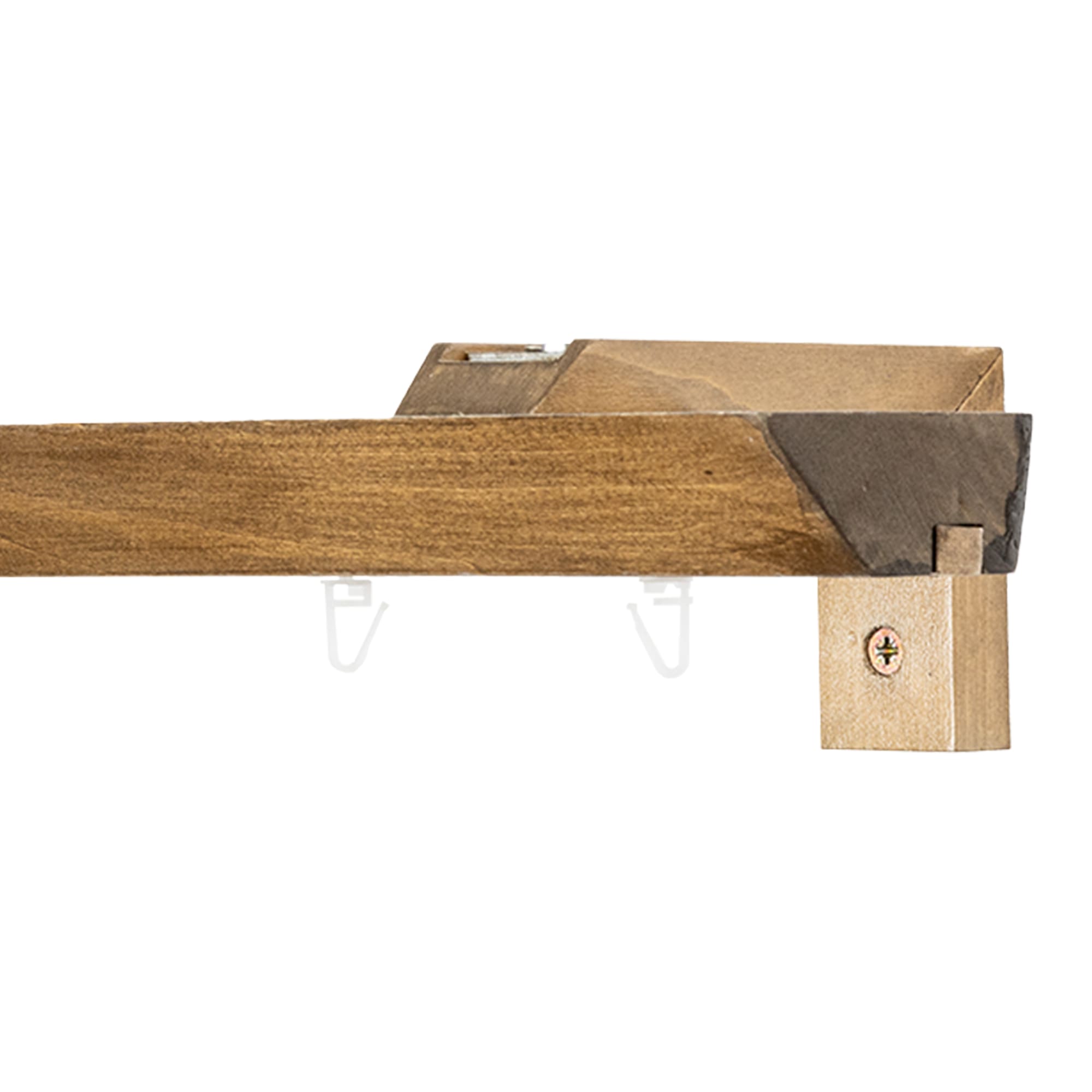 Prémium egysoros fa karnis, falra vagy mennyezetre, alumíniumsínnel Knauern frasin Prémium egysoros fa karnis, falra vagy mennyezetre, alumíniumsínnel Knauern Kőris